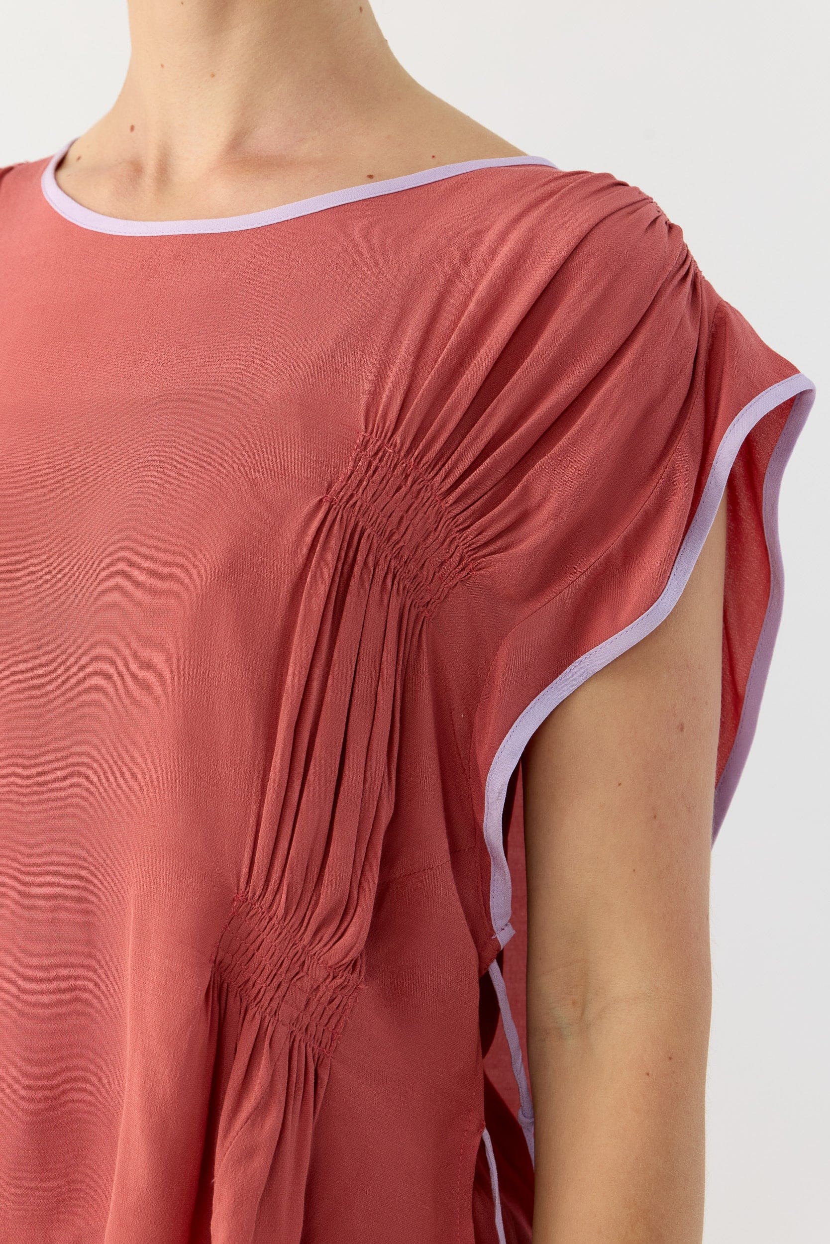 Marigold Gathered Top