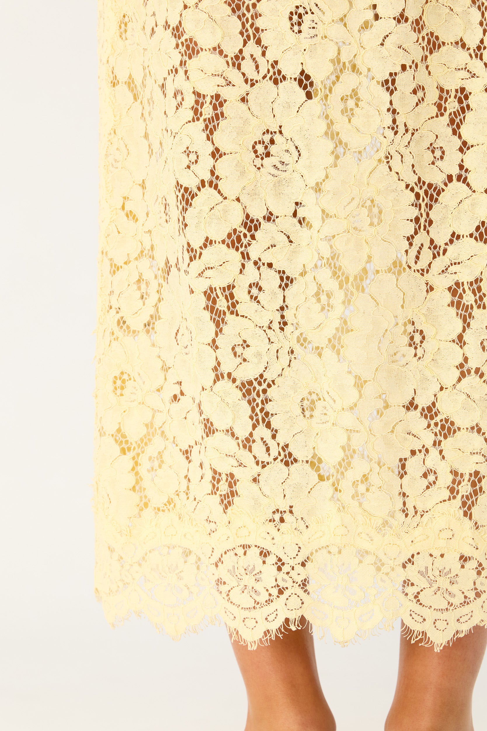 Tilly V Neck Lace Dress