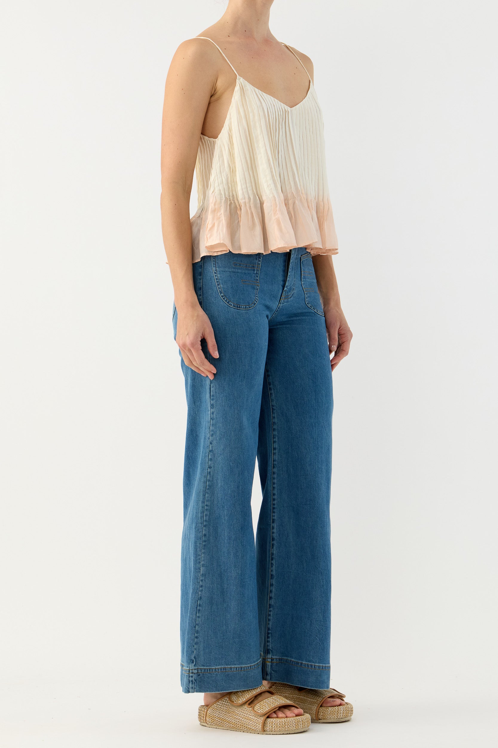 Ottavia Silk Dip-Dye Cami