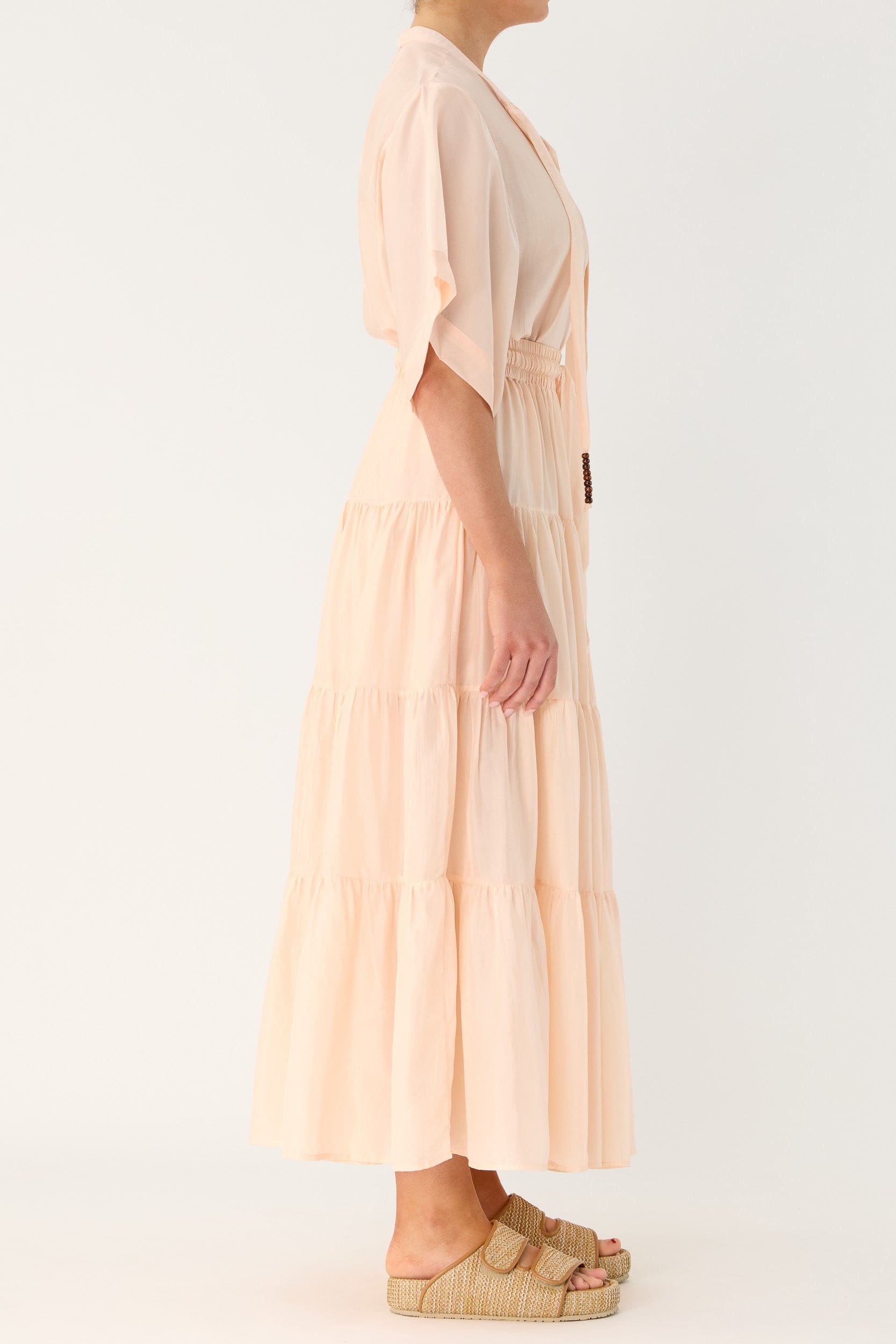 Amal Silk Habotai Skirt