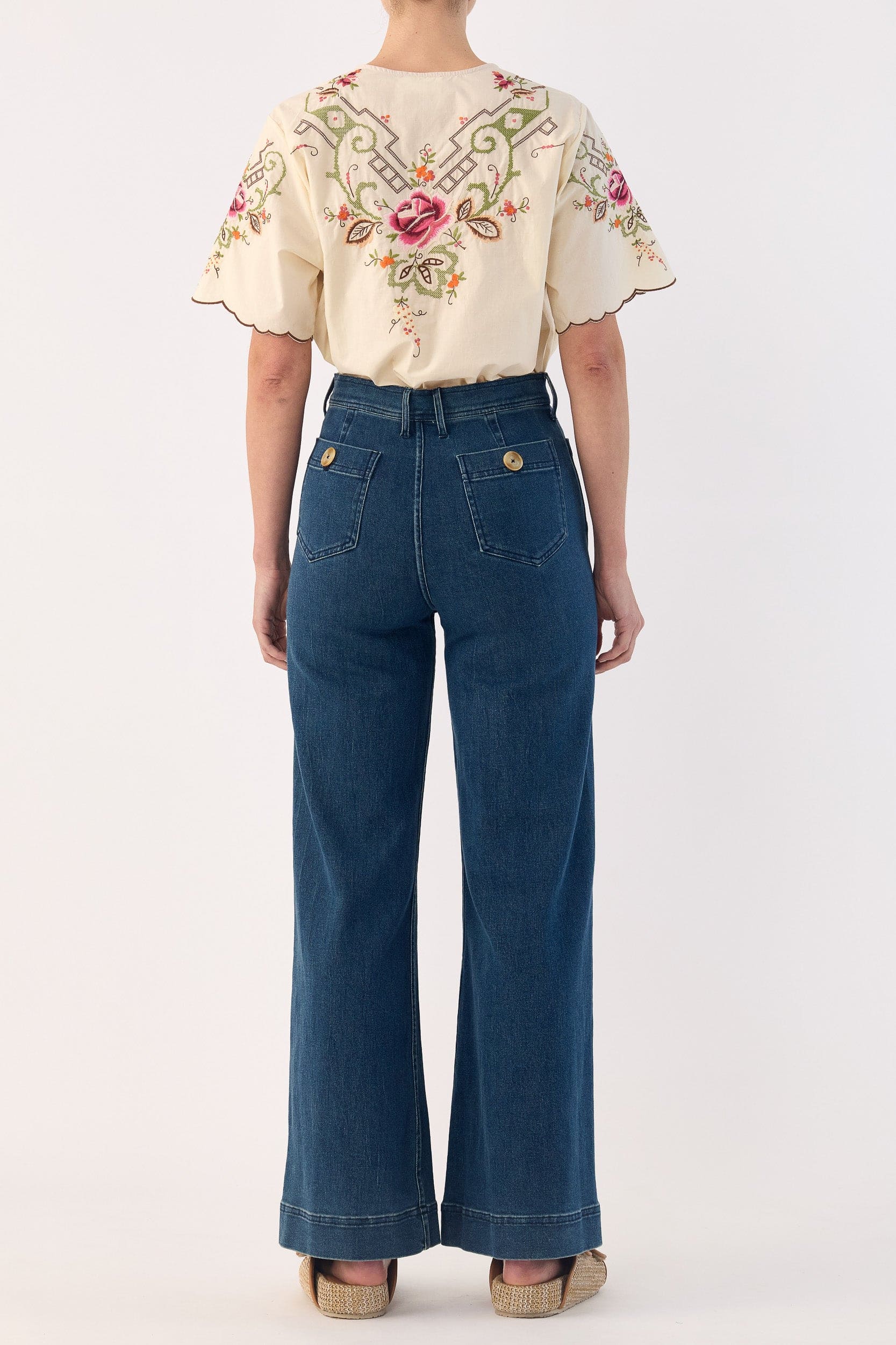 Smith High Rise Flare Jean