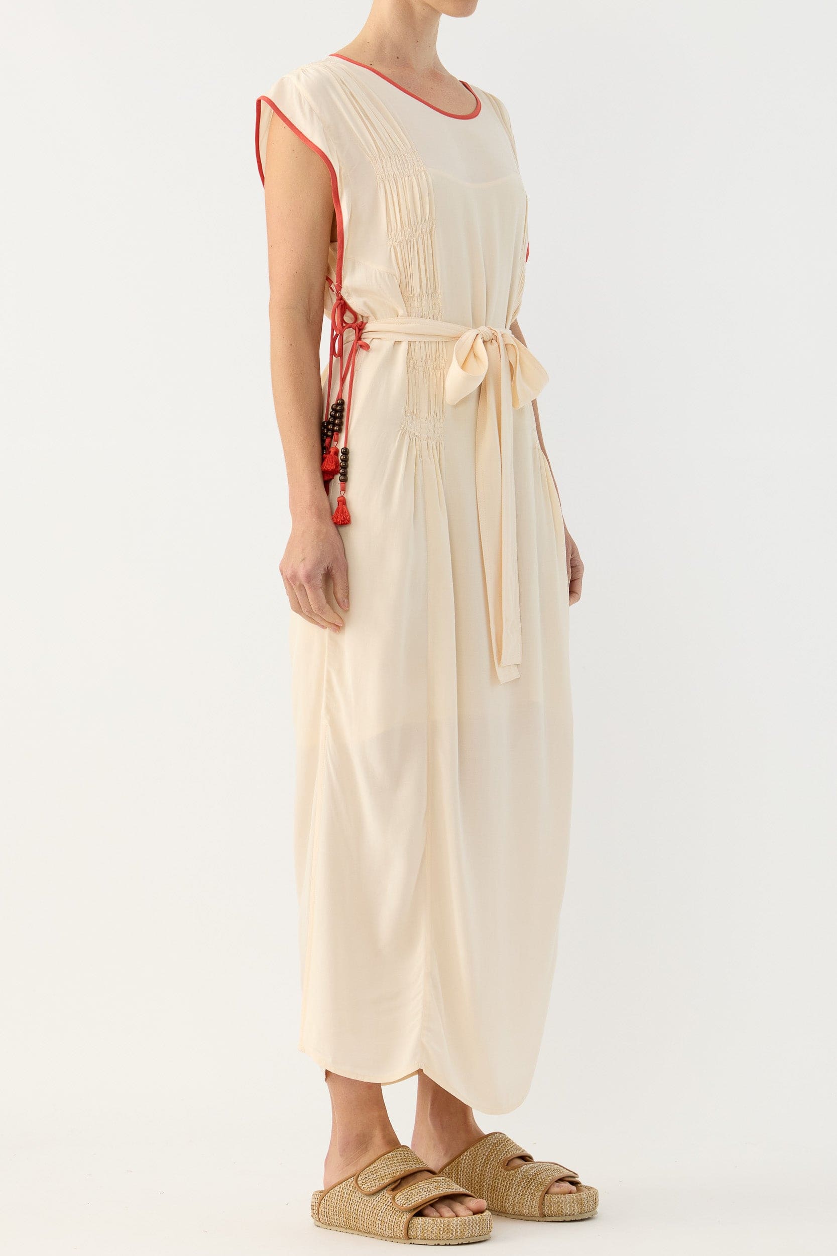 Marigold Gathered Long Tunic