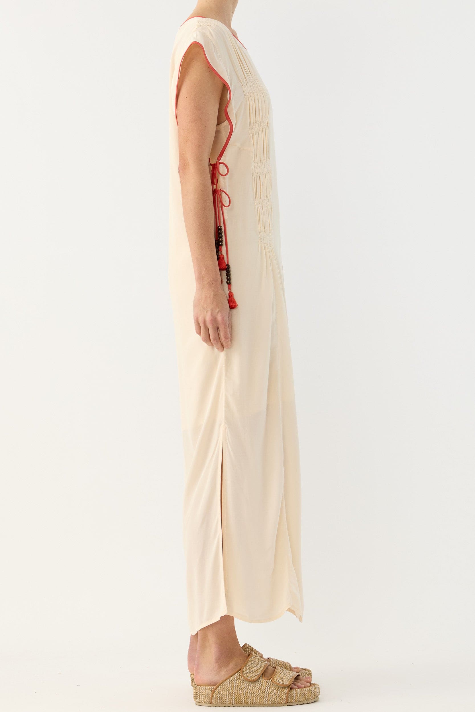 Marigold Gathered Long Tunic