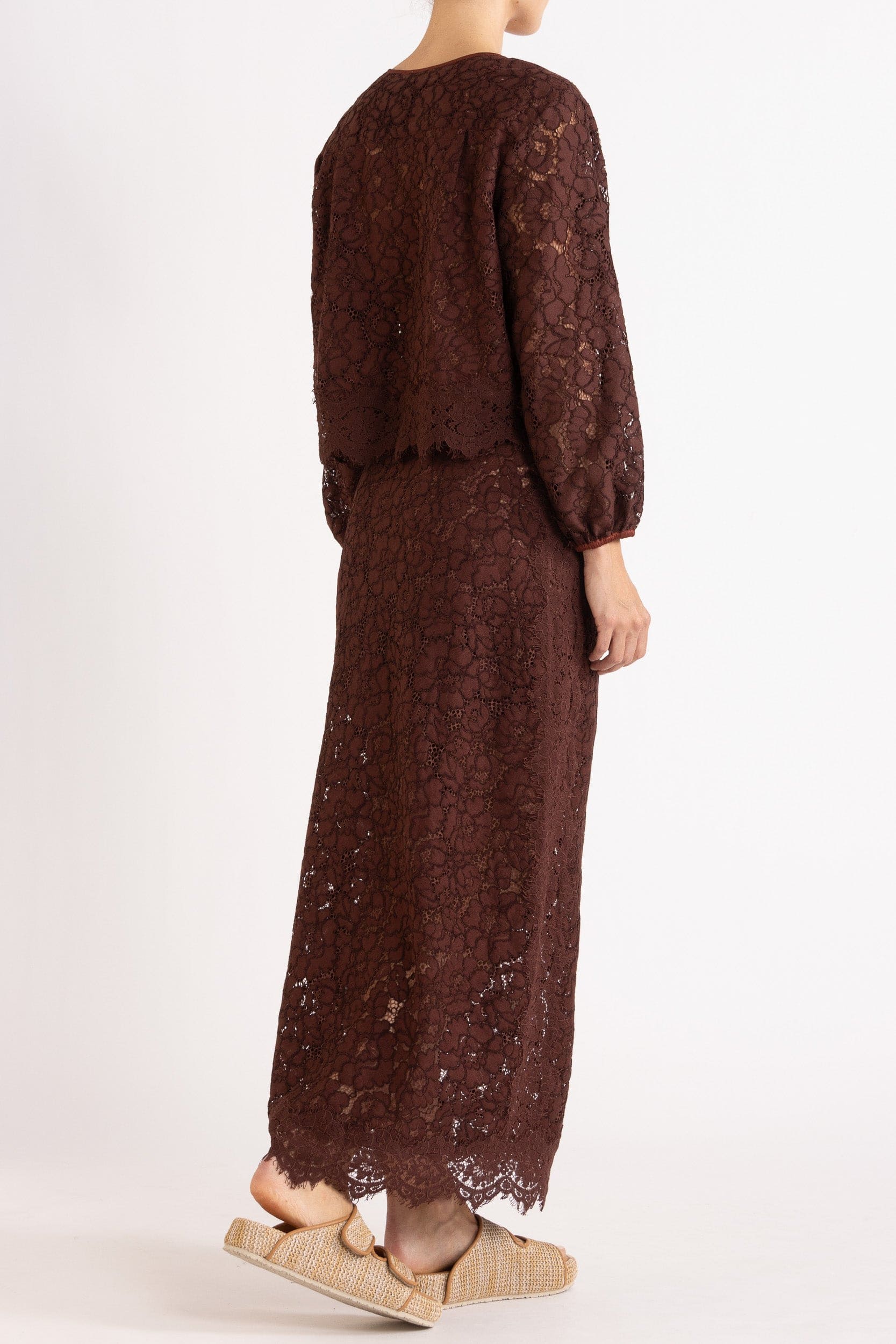 Tilly Lace Long Sleeve Top