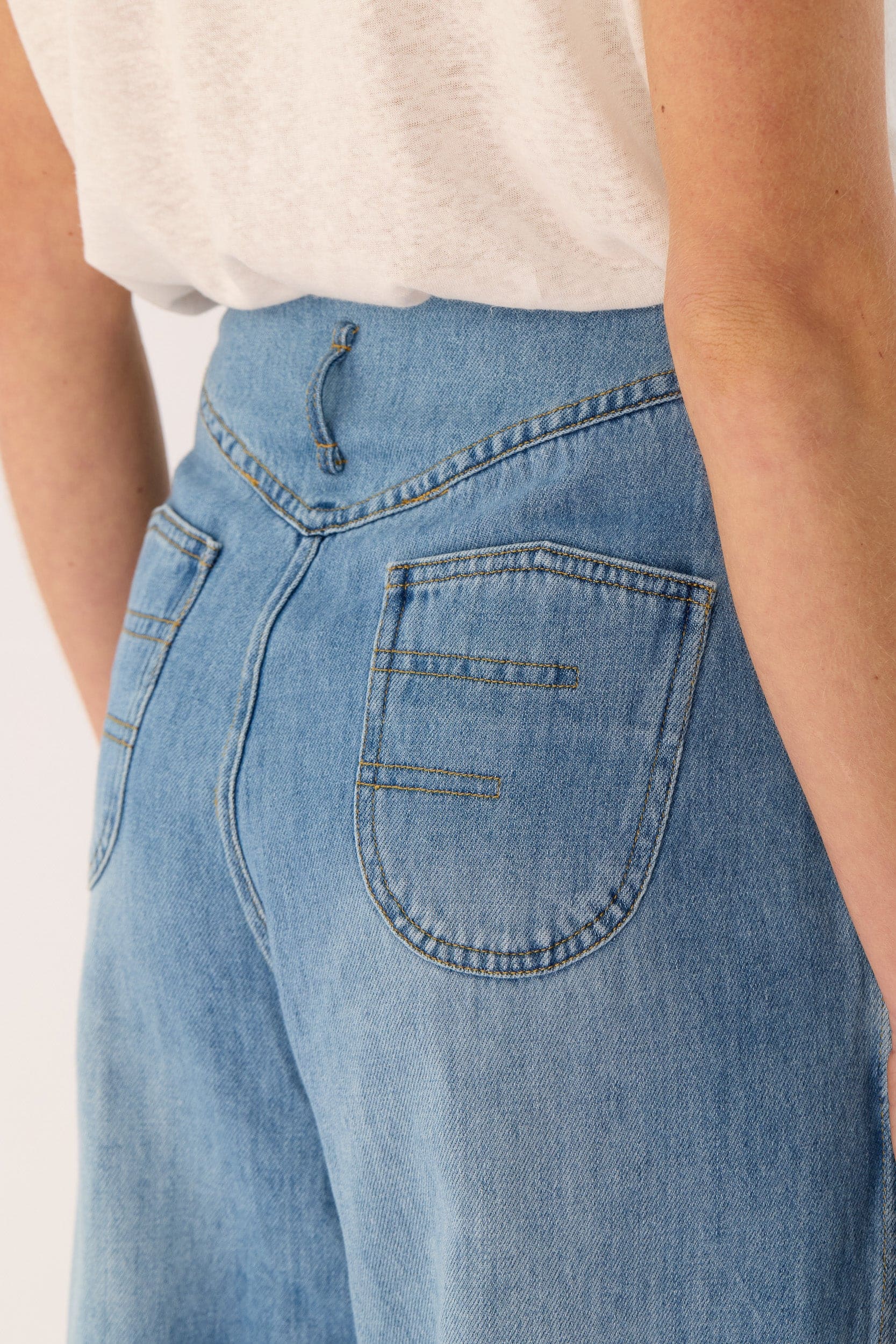 Bowen Denim Wide Leg Jean