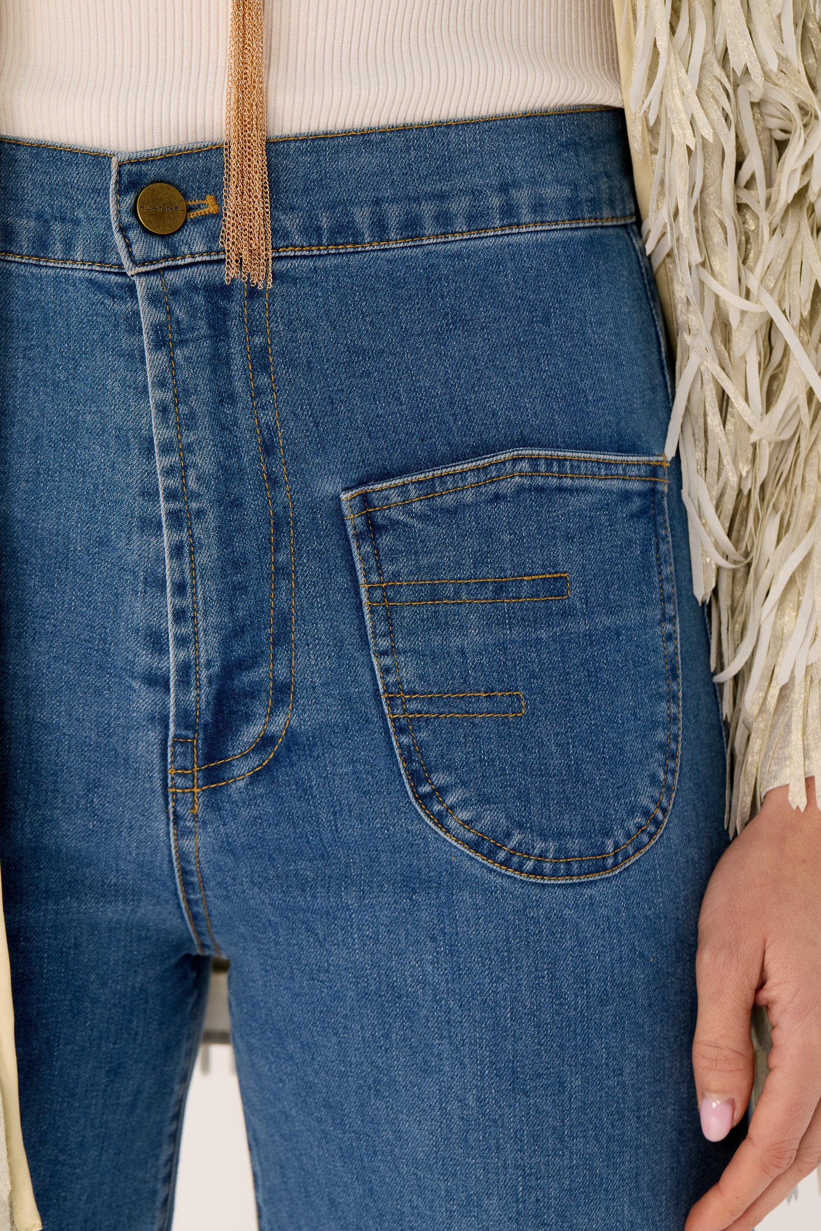Raven Stretch Denim Jean