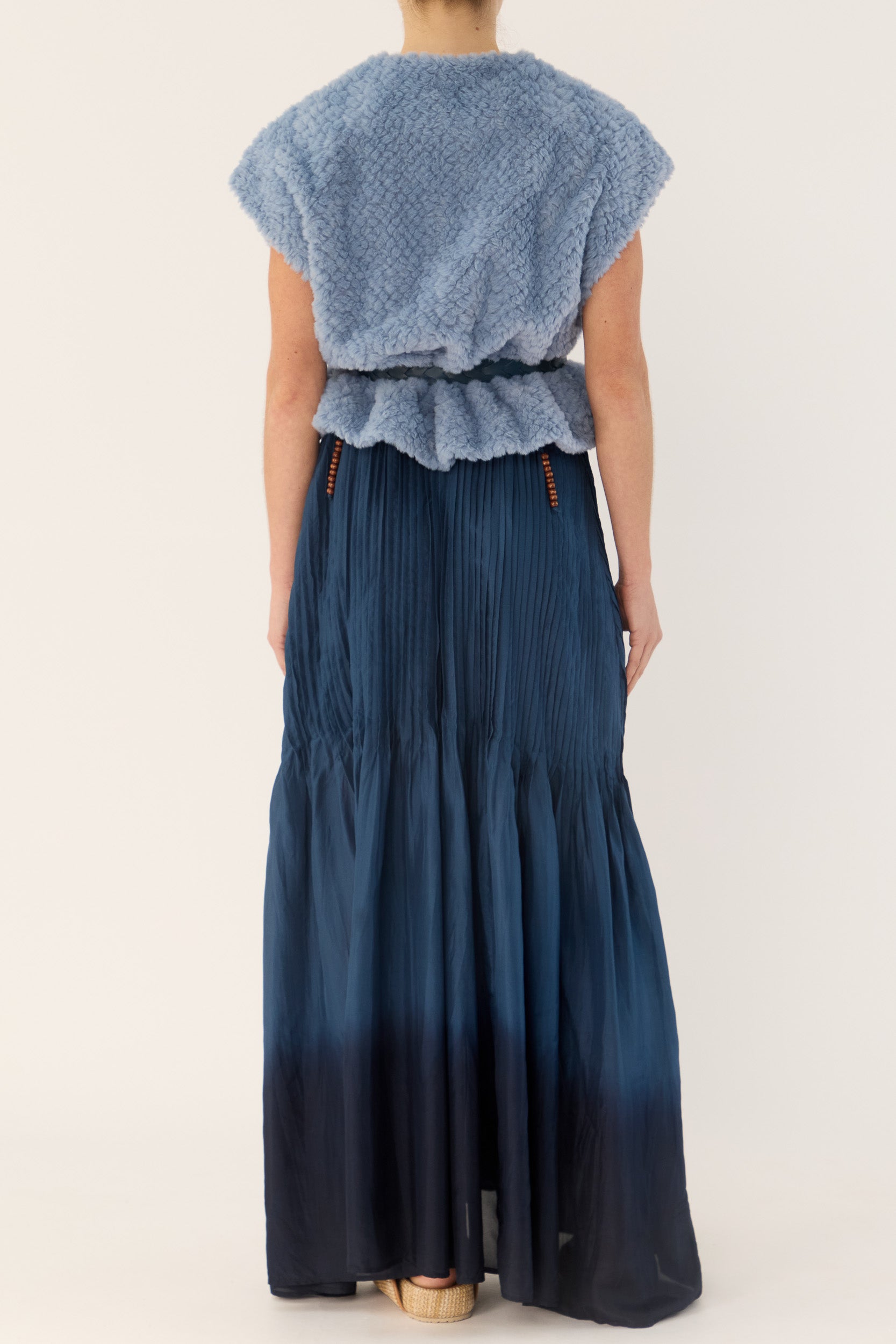 Key Faux Fur Vest
