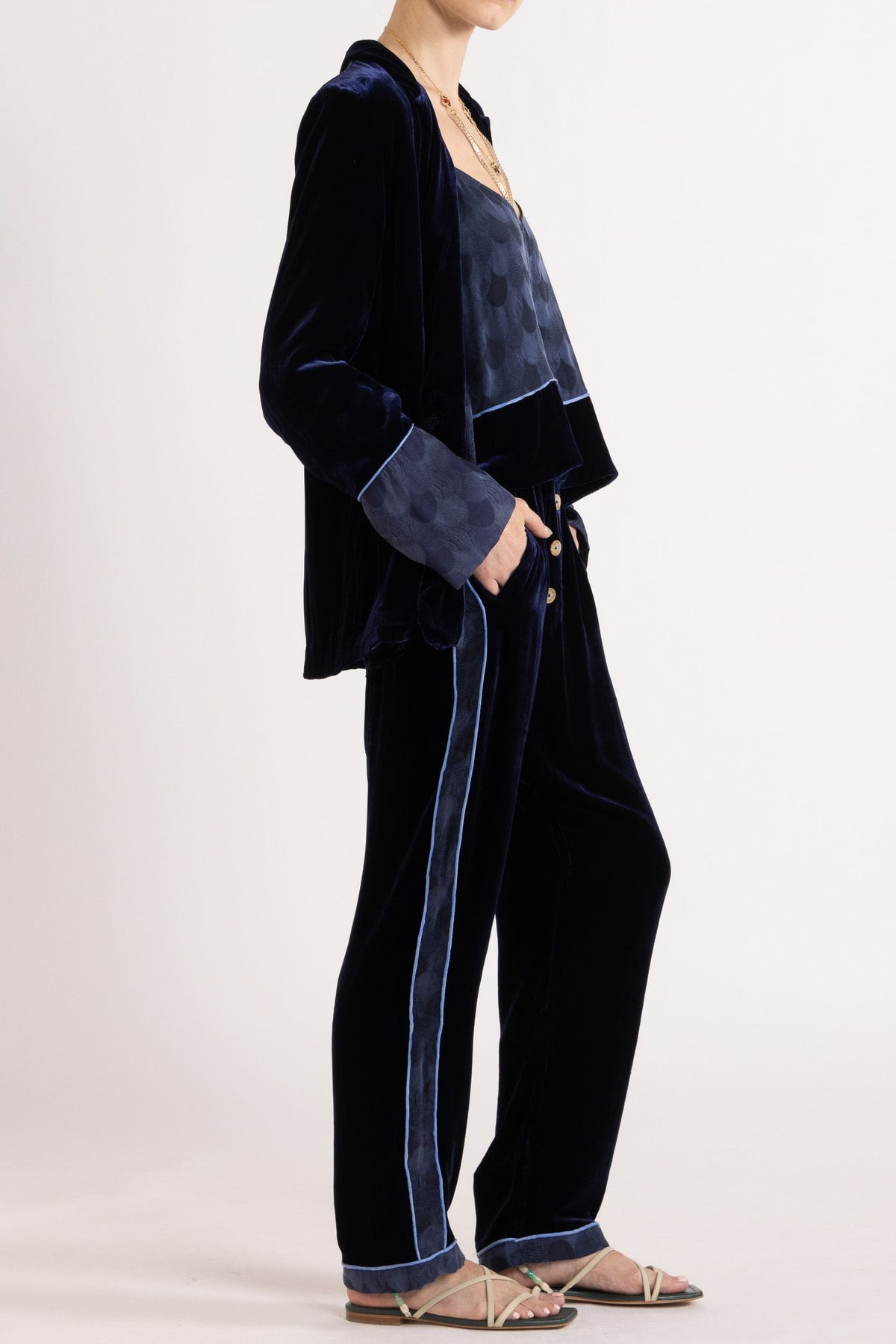 Deme Velvet Blazer