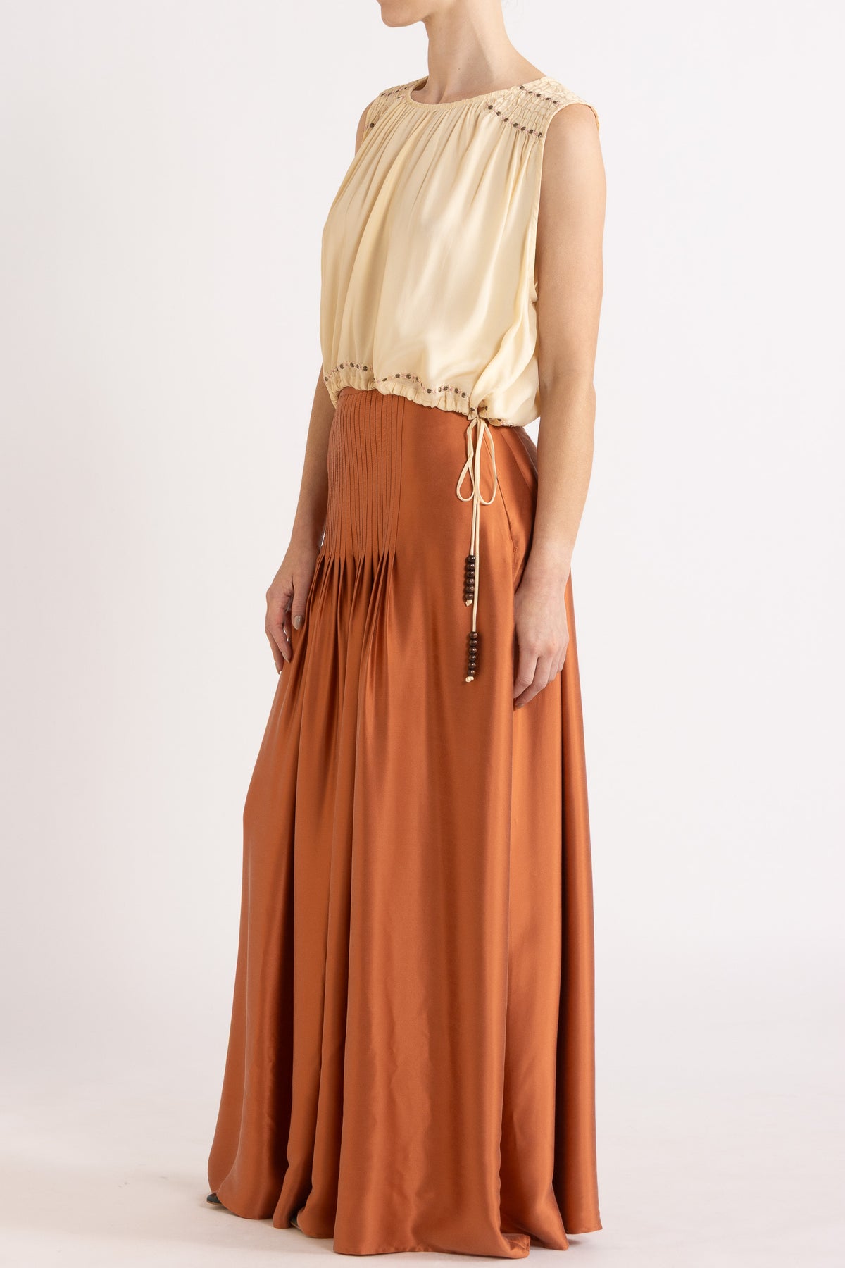 Essential Silk Maxi Skirt