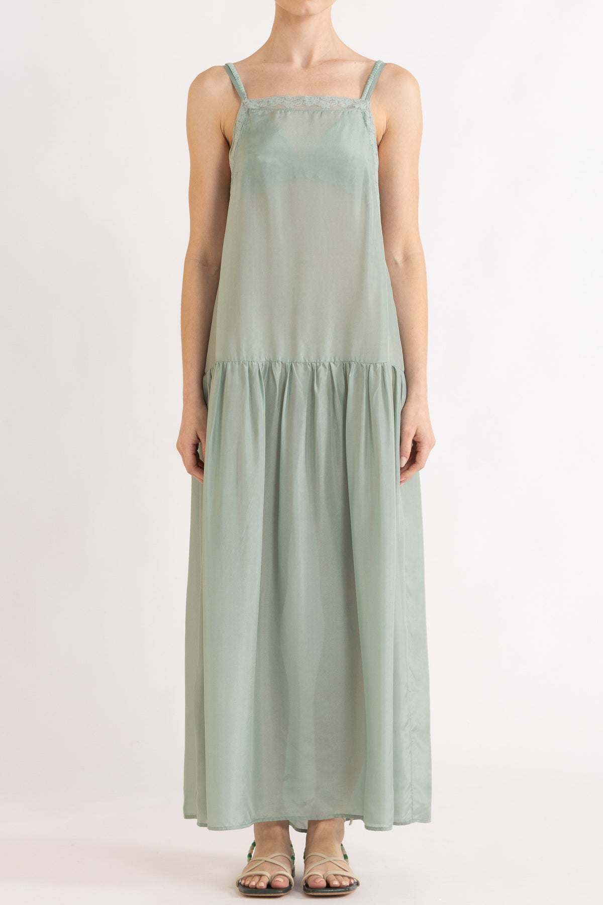 Eli Silk Habotai Dress