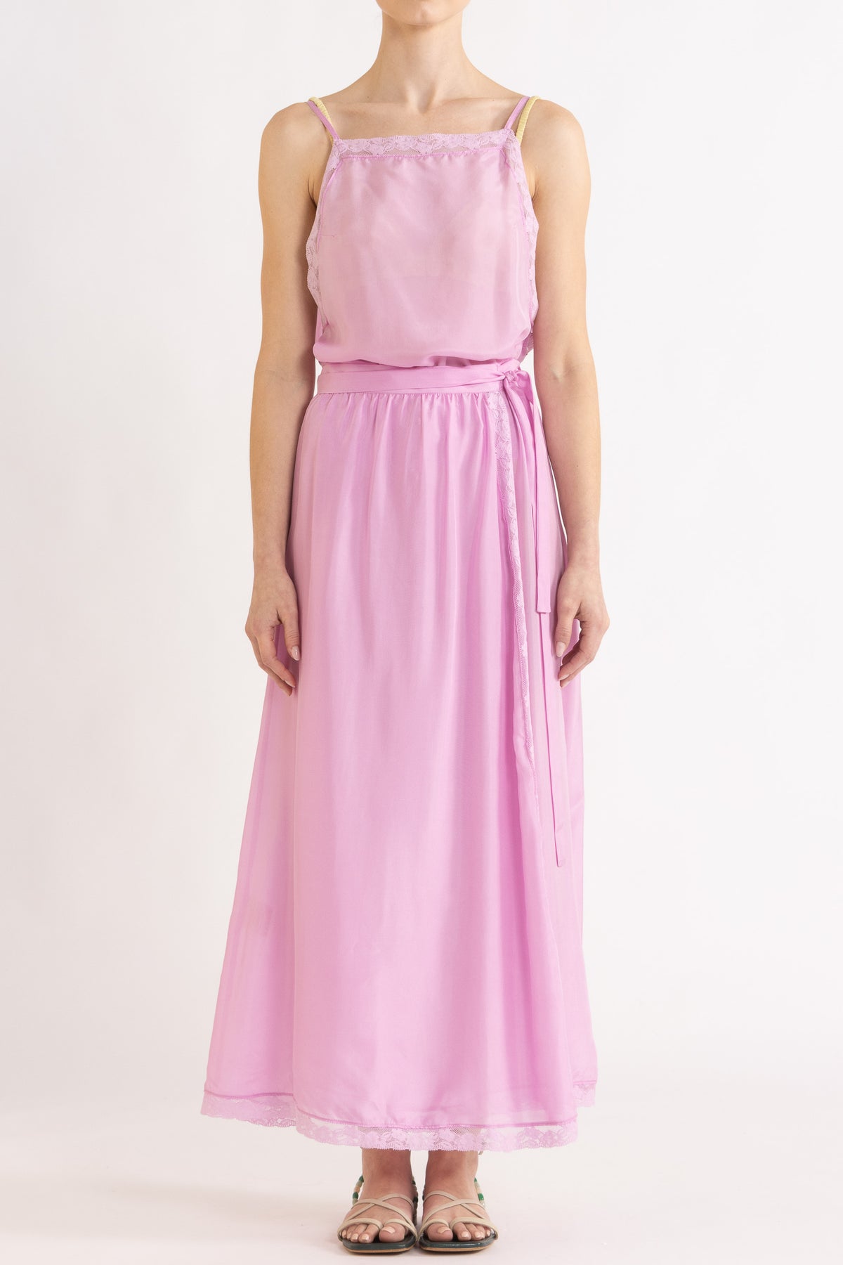 Eli Silk Habotai Wrap Skirt