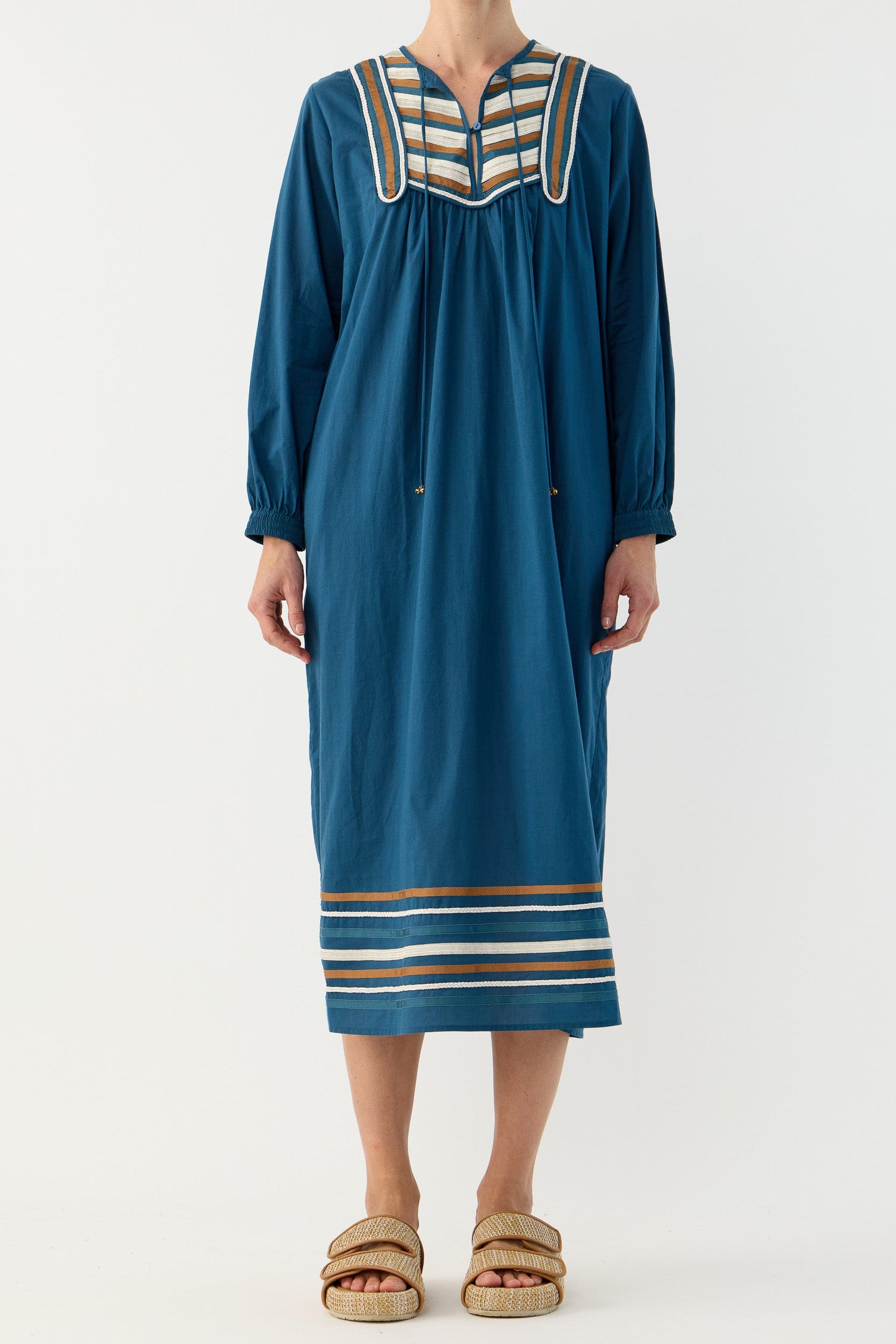 Talitha Cotton Long Sleeve Dress