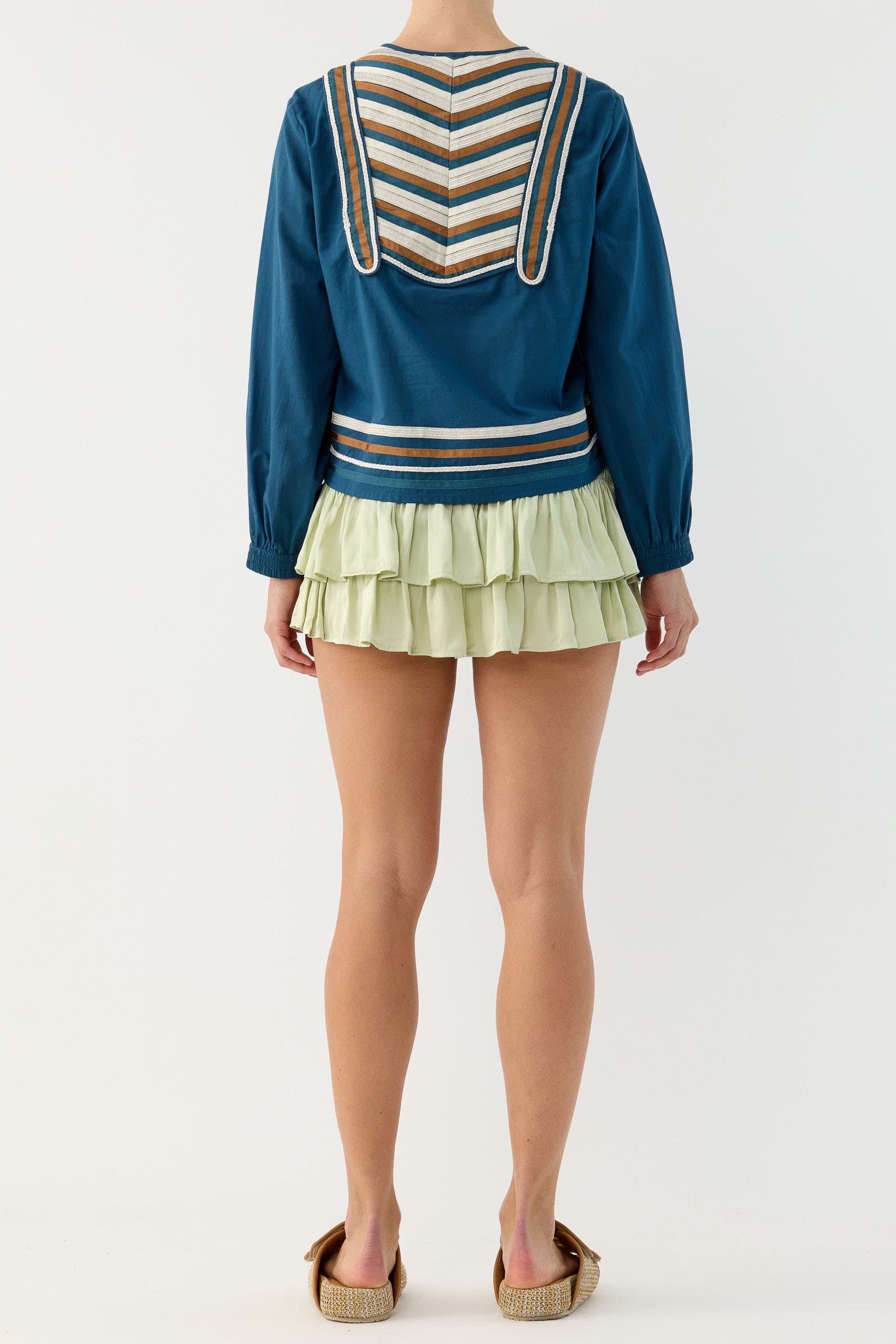 Talitha Cotton Long Sleeve Top