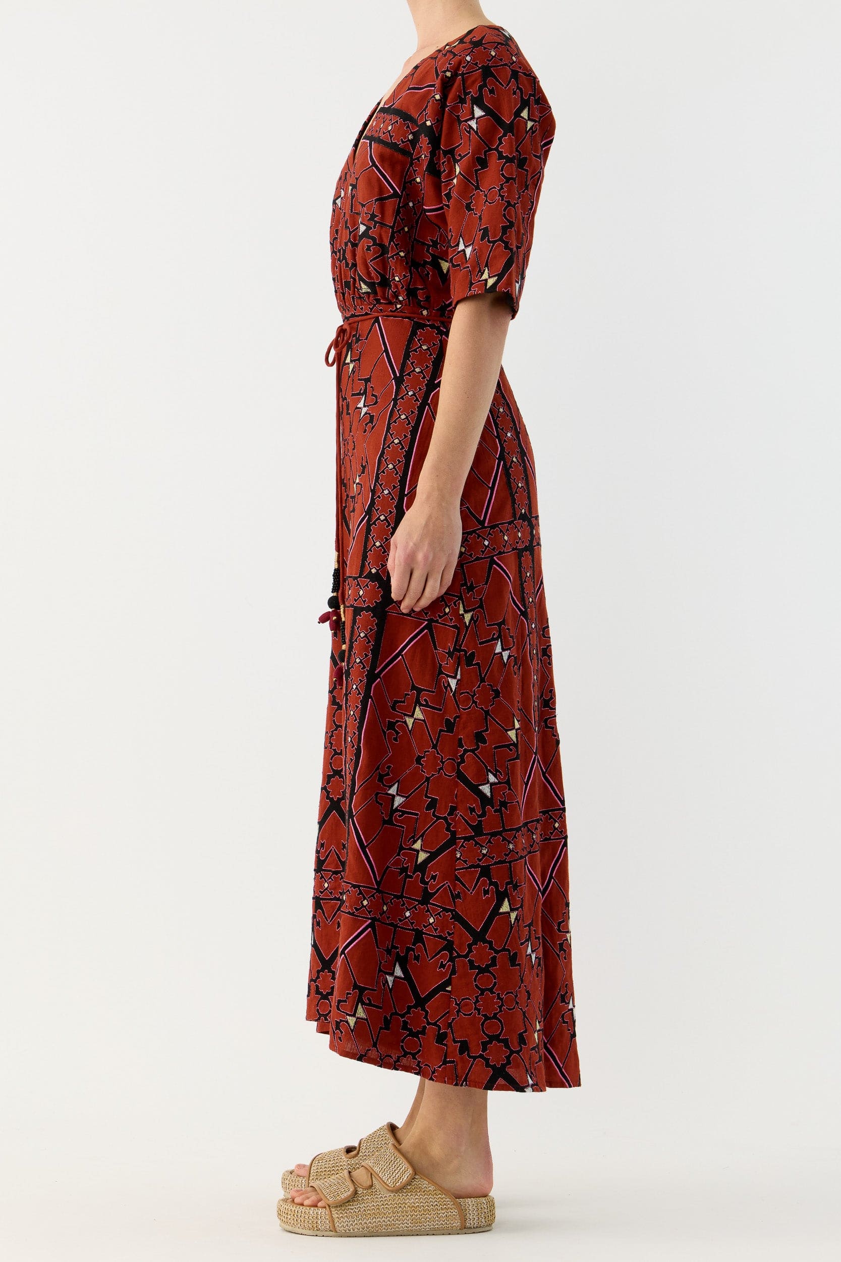 Jericho Embroidered Cotton Dress