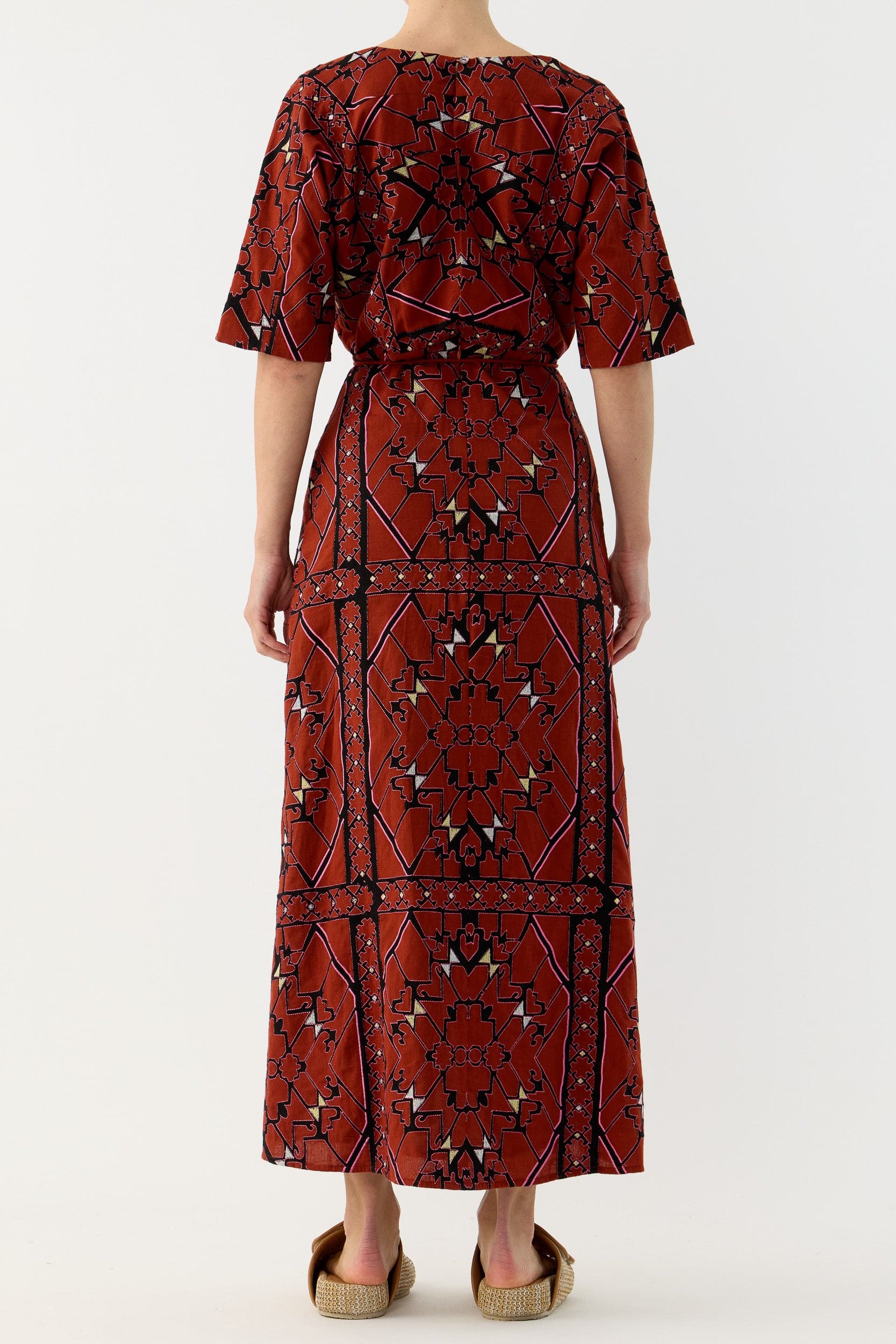 Jericho Embroidered Cotton Dress