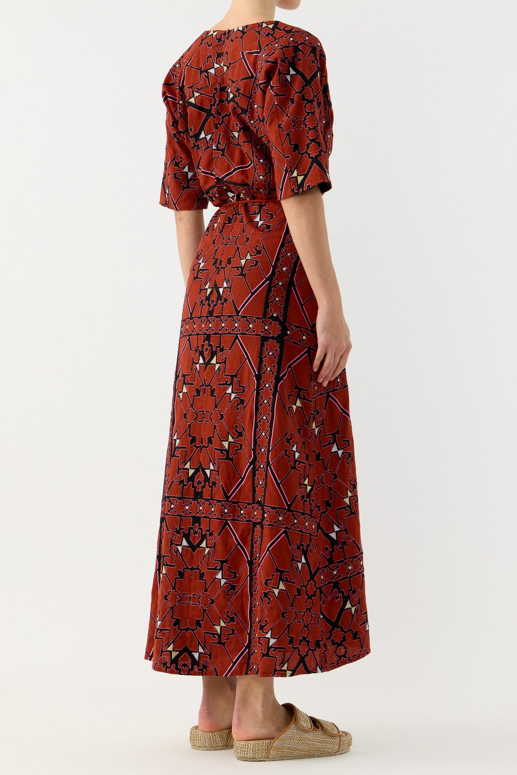 Jericho Embroidered Cotton Dress