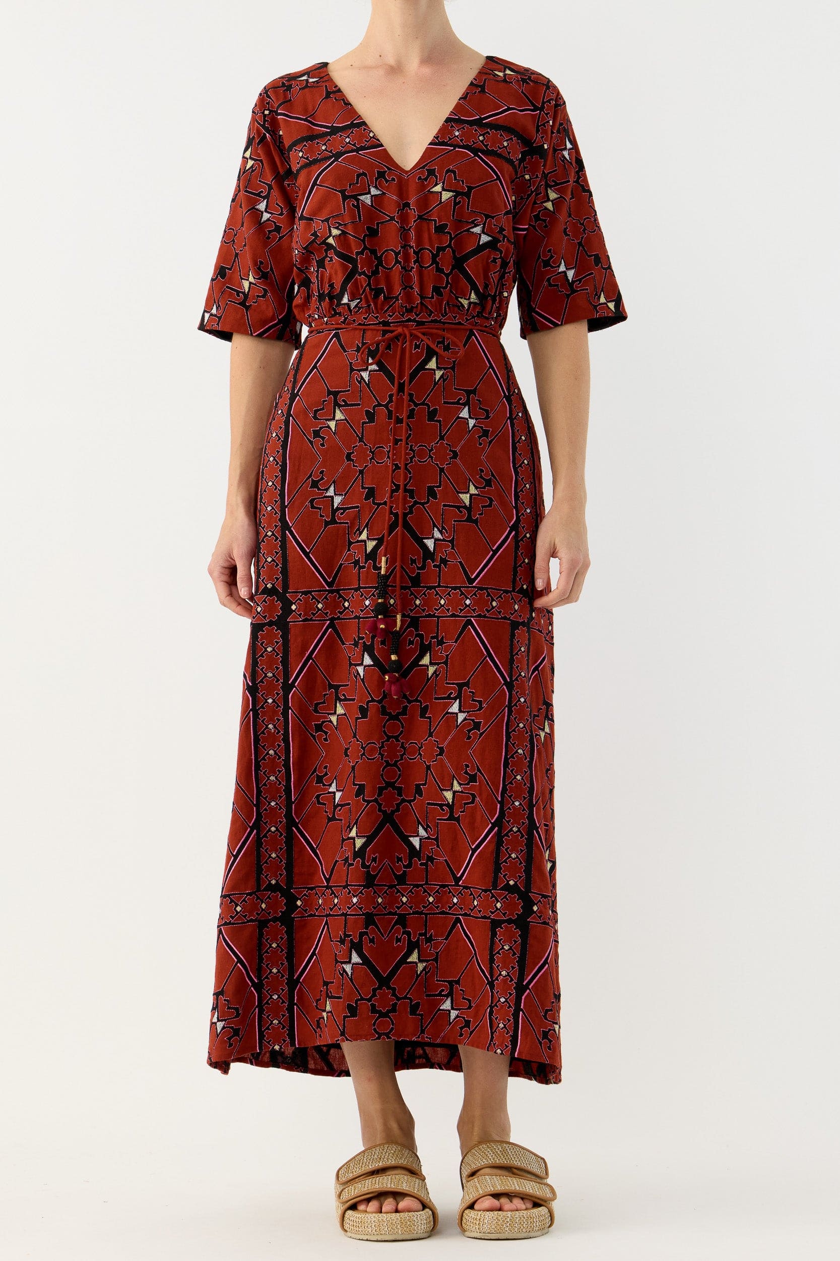 Jericho Embroidered Cotton Dress