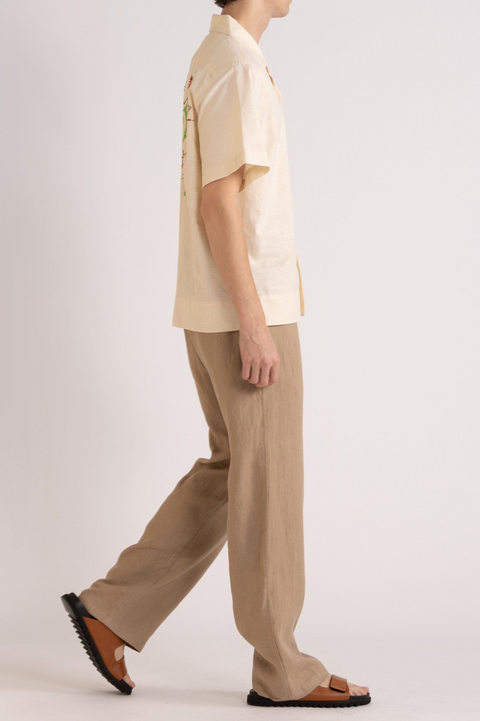 Emilio Embroidered Short Sleeve Shirt