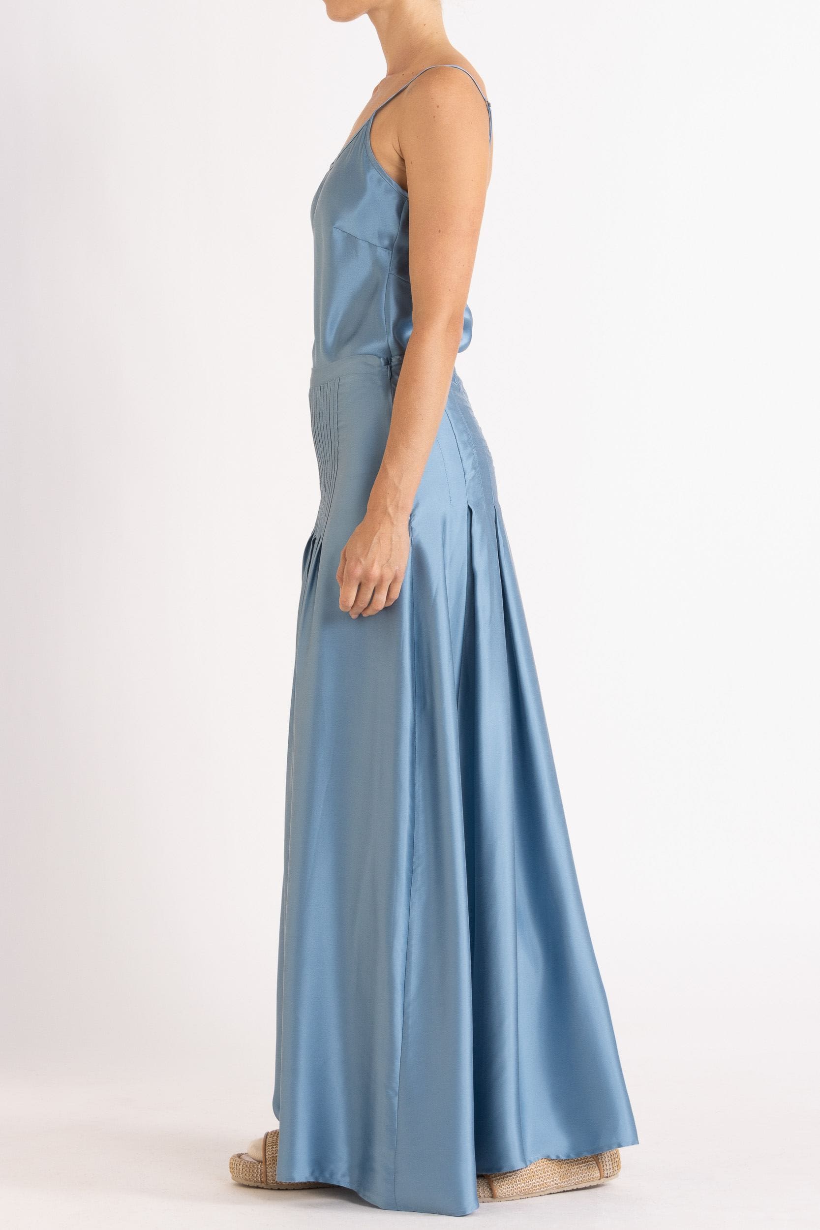 Essential Silk Maxi Skirt