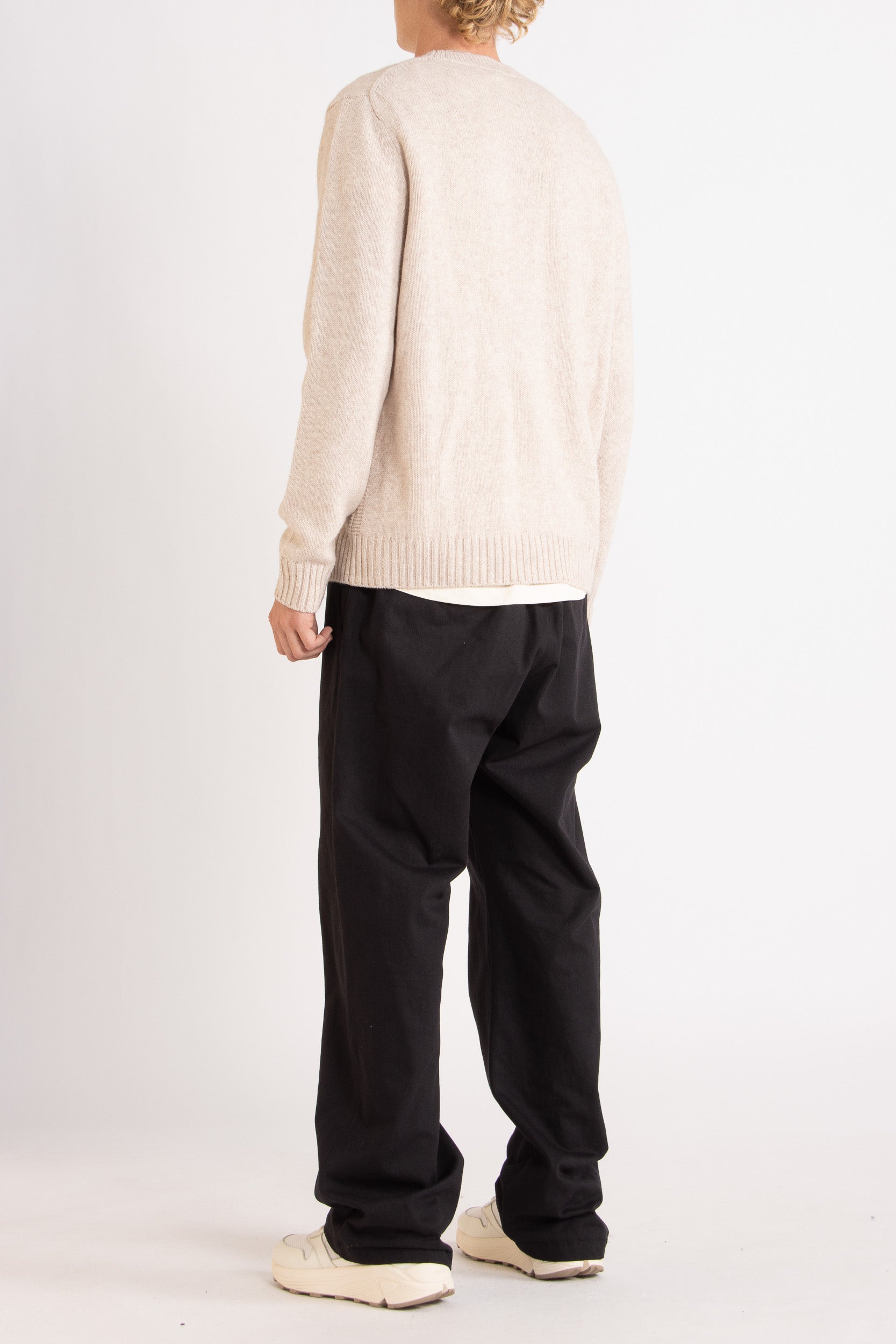 Everest Wool-Cashmere Crew Sweater