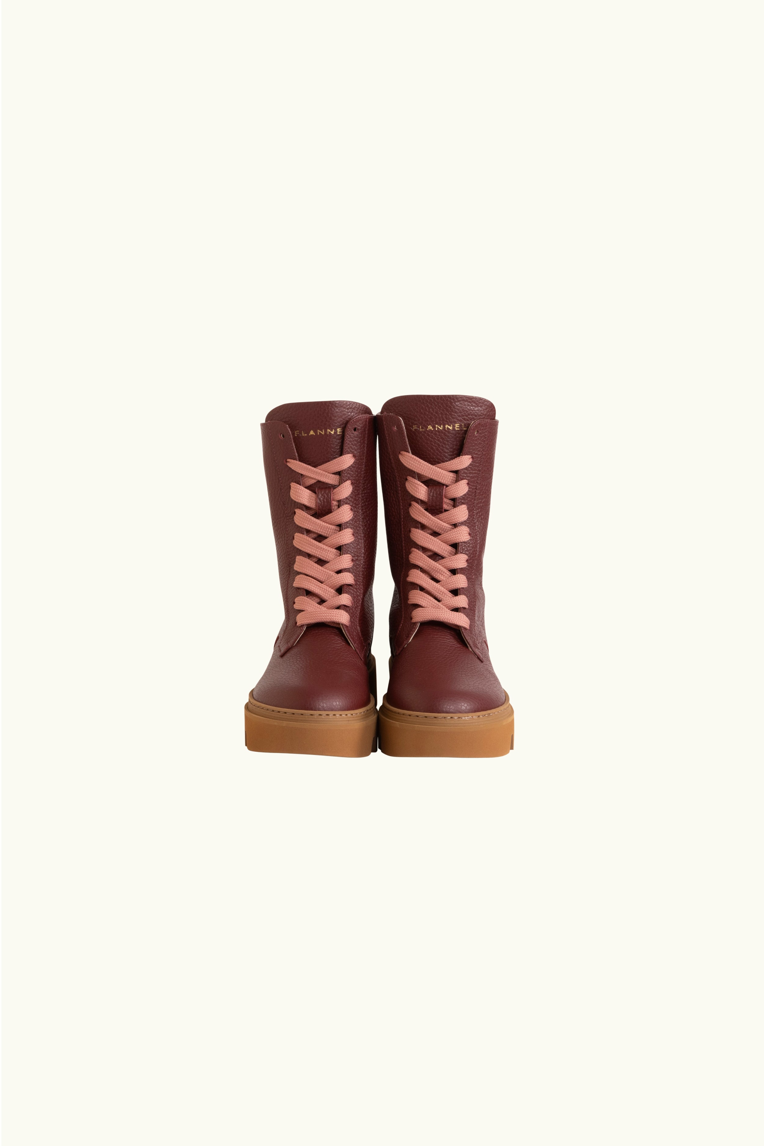 Fallon Leather Combat Boot