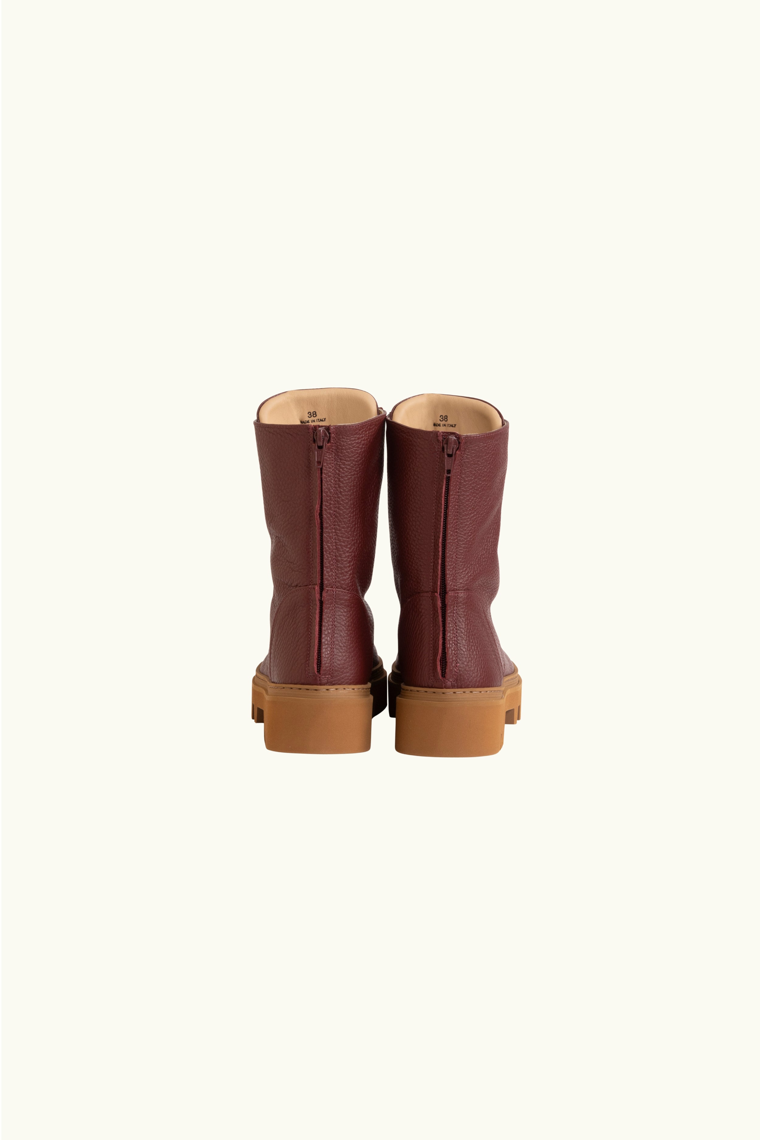Fallon Leather Combat Boot