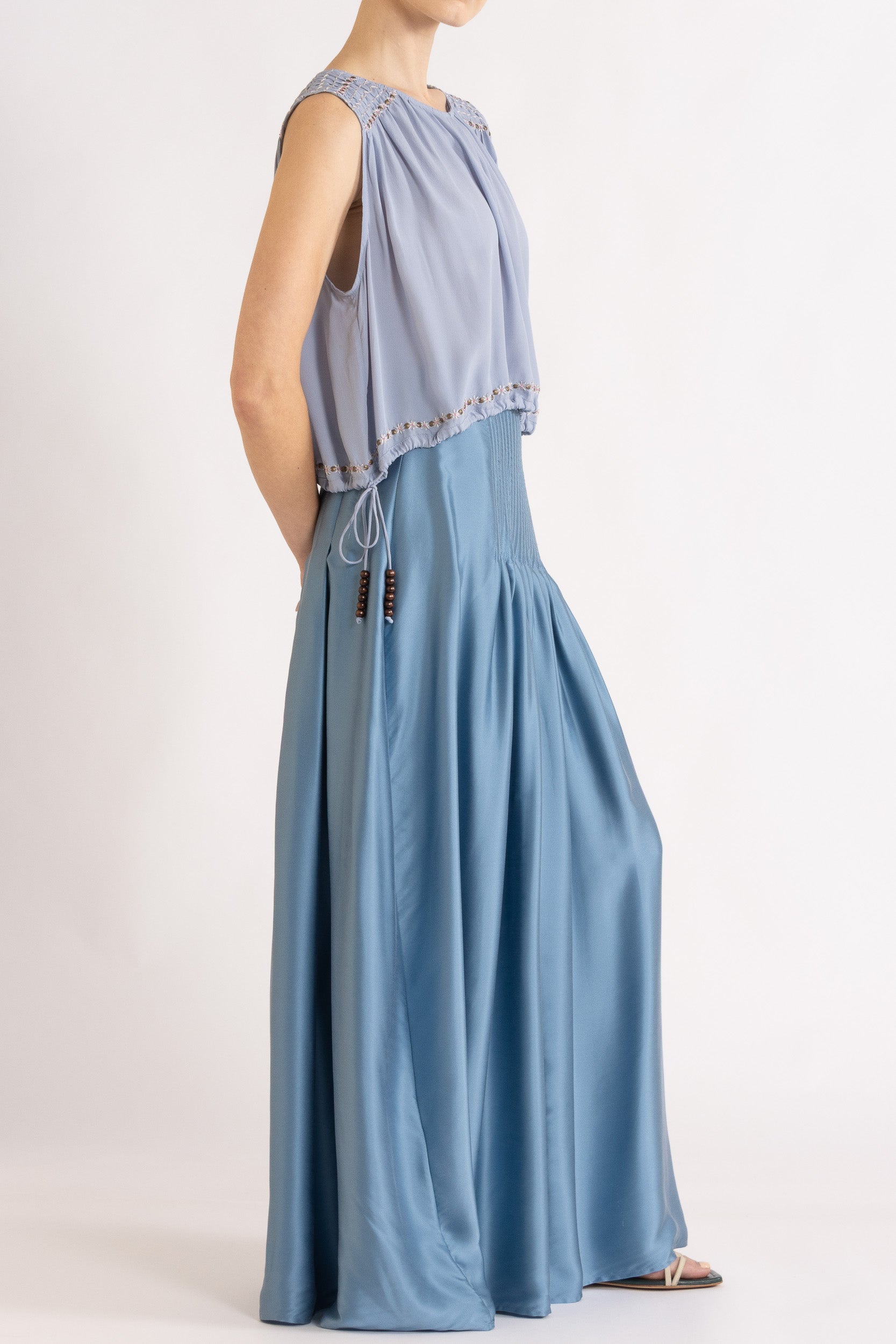 Essential Silk Maxi Skirt