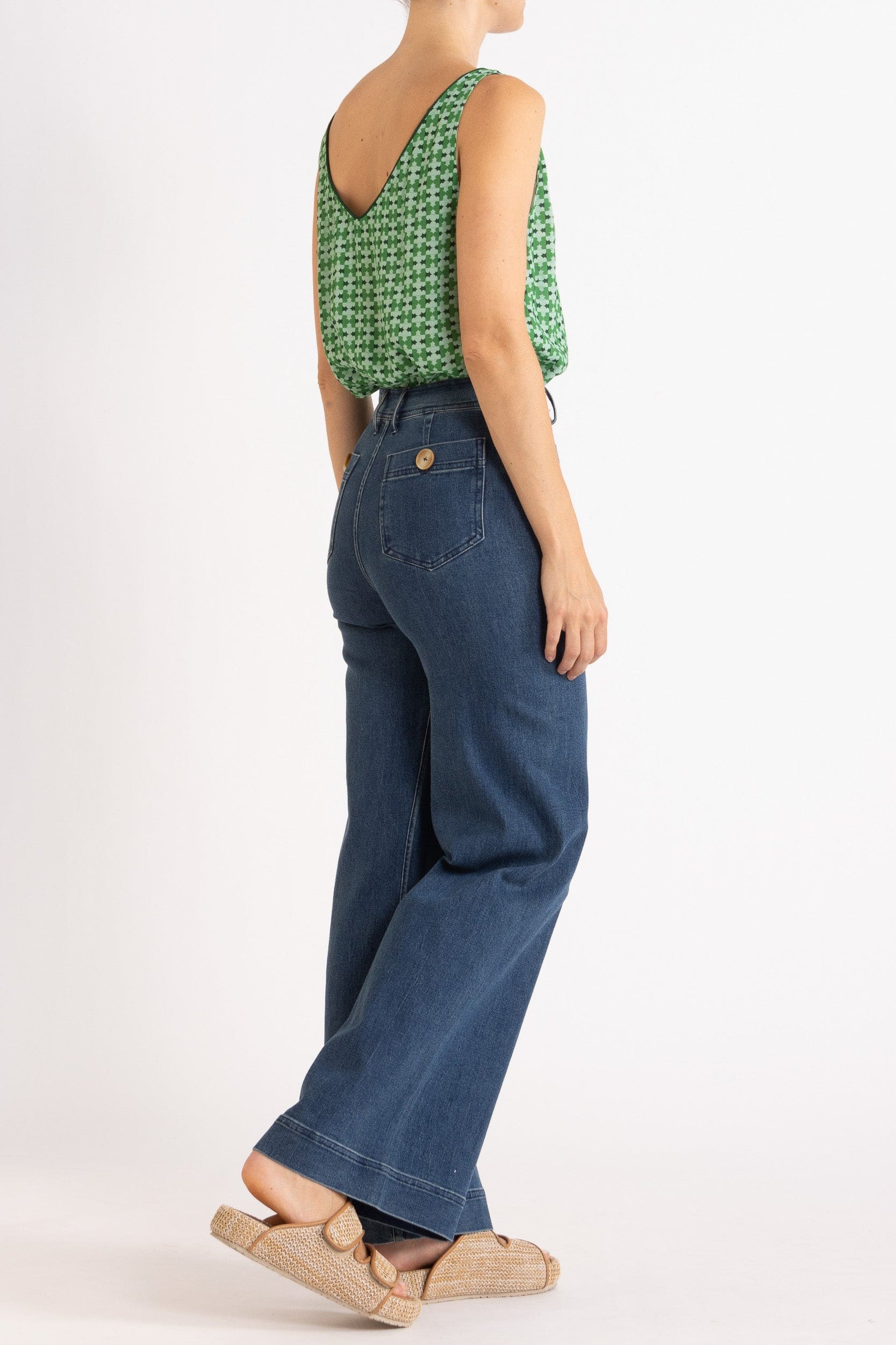 Smith High Rise Flare Jean