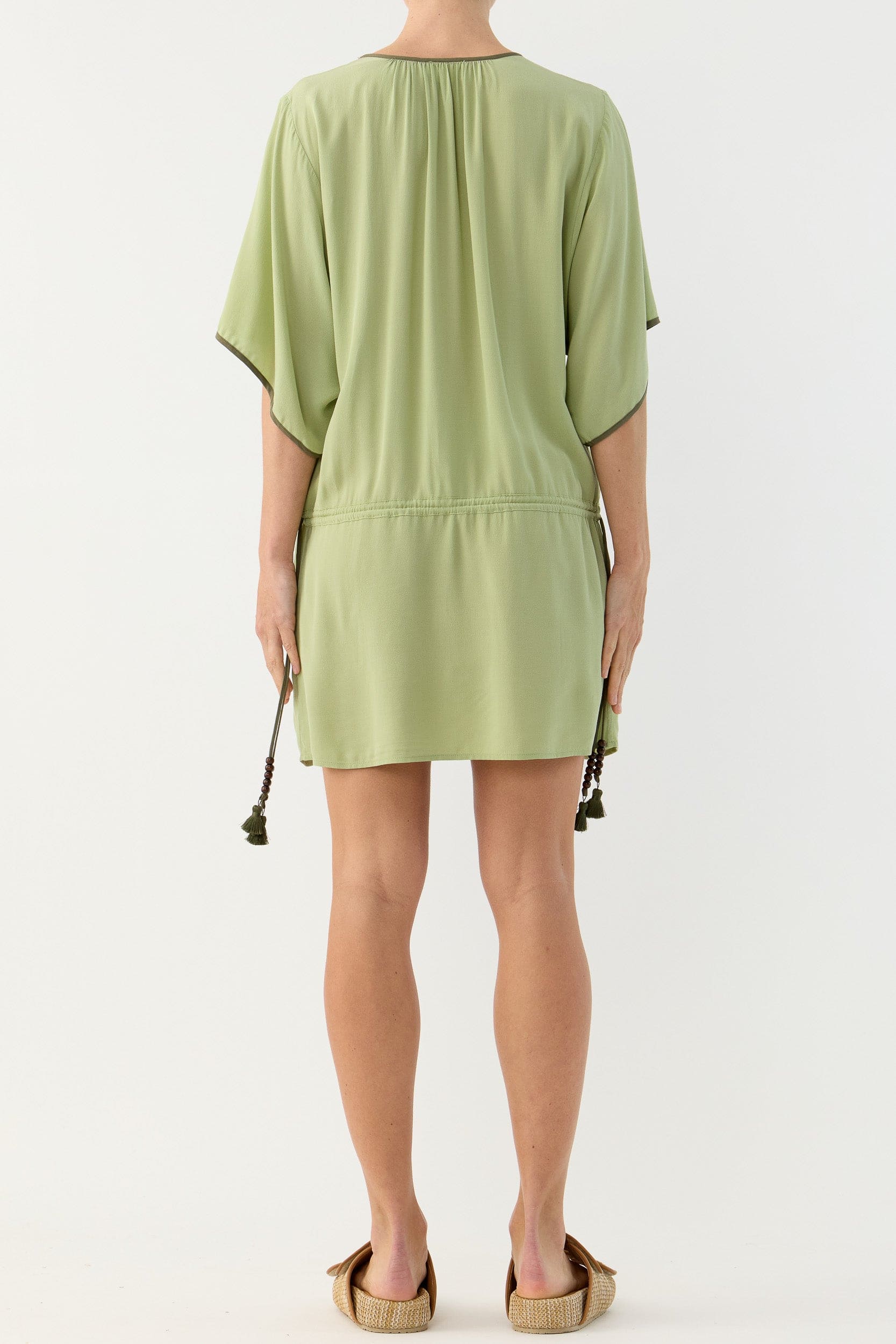 Marigold Gathered Short Tunic