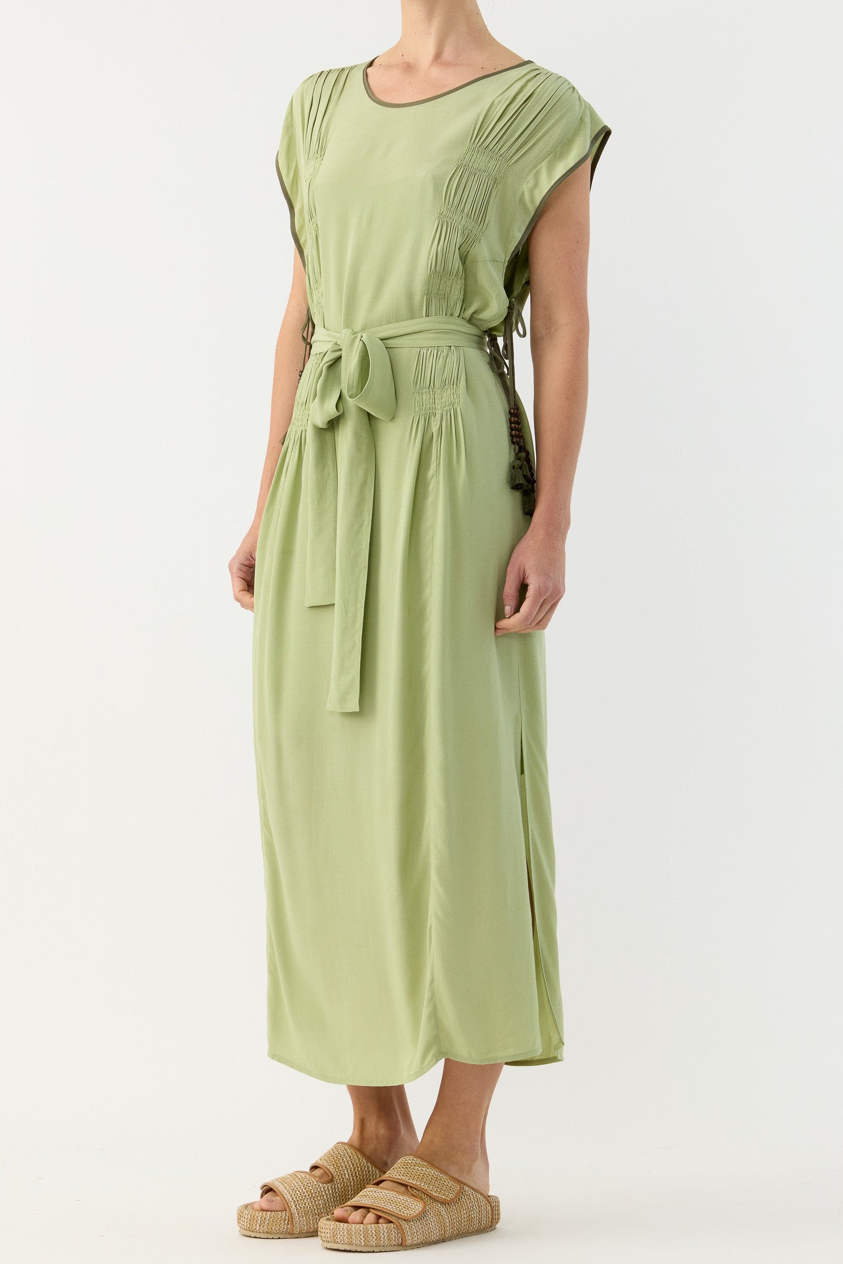 Marigold Gathered Long Tunic