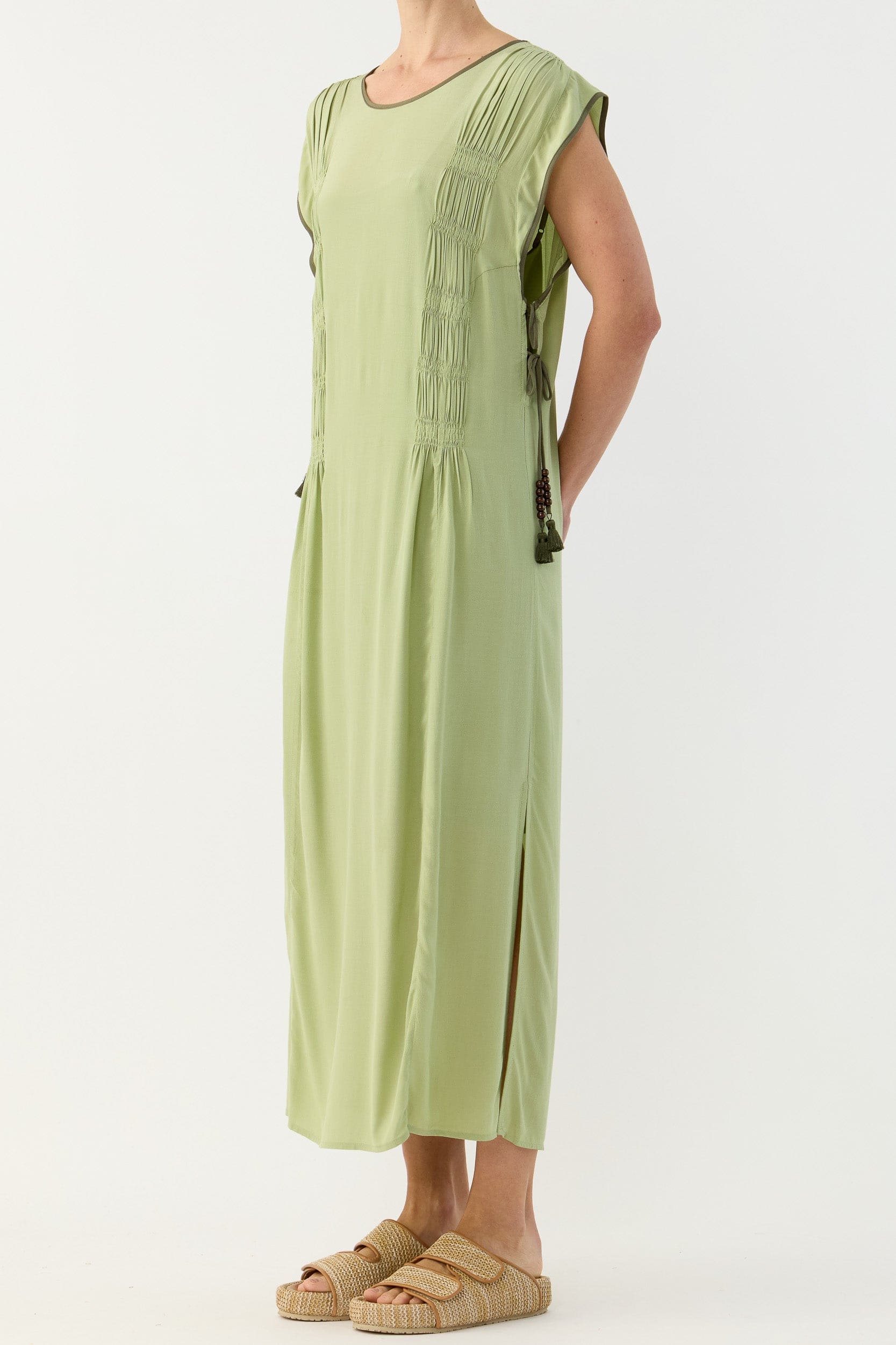 Marigold Gathered Long Tunic