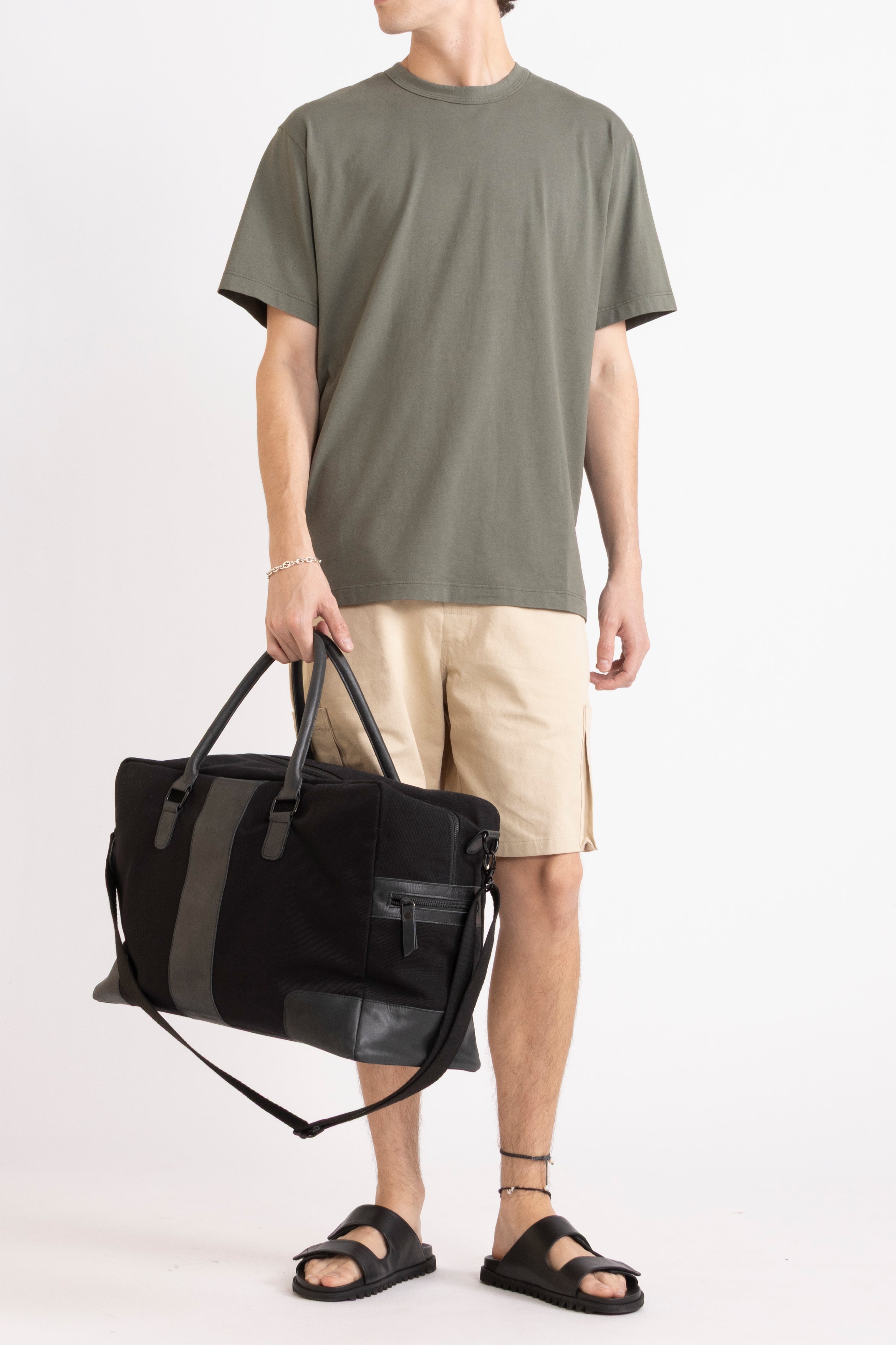 Hunter Canvas & Leather Duffel Bag