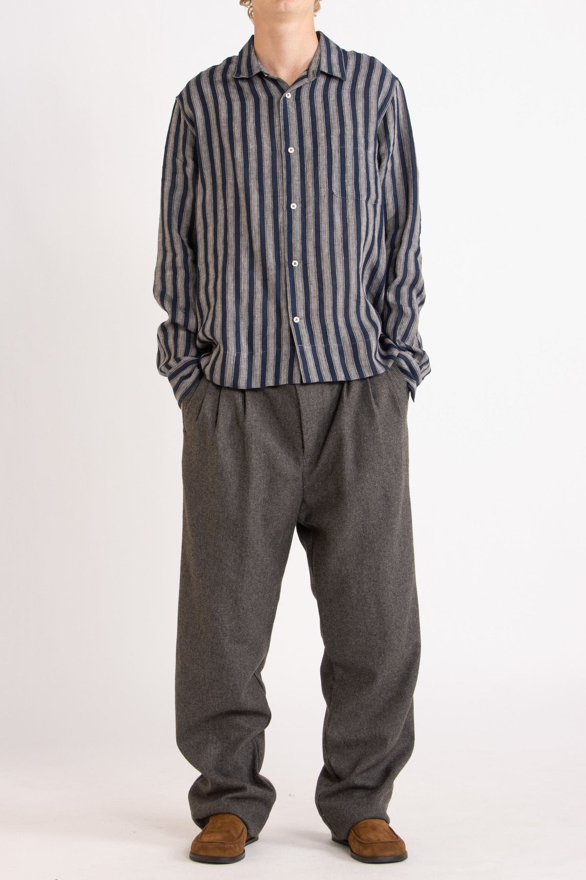 Kale Linen Shirt