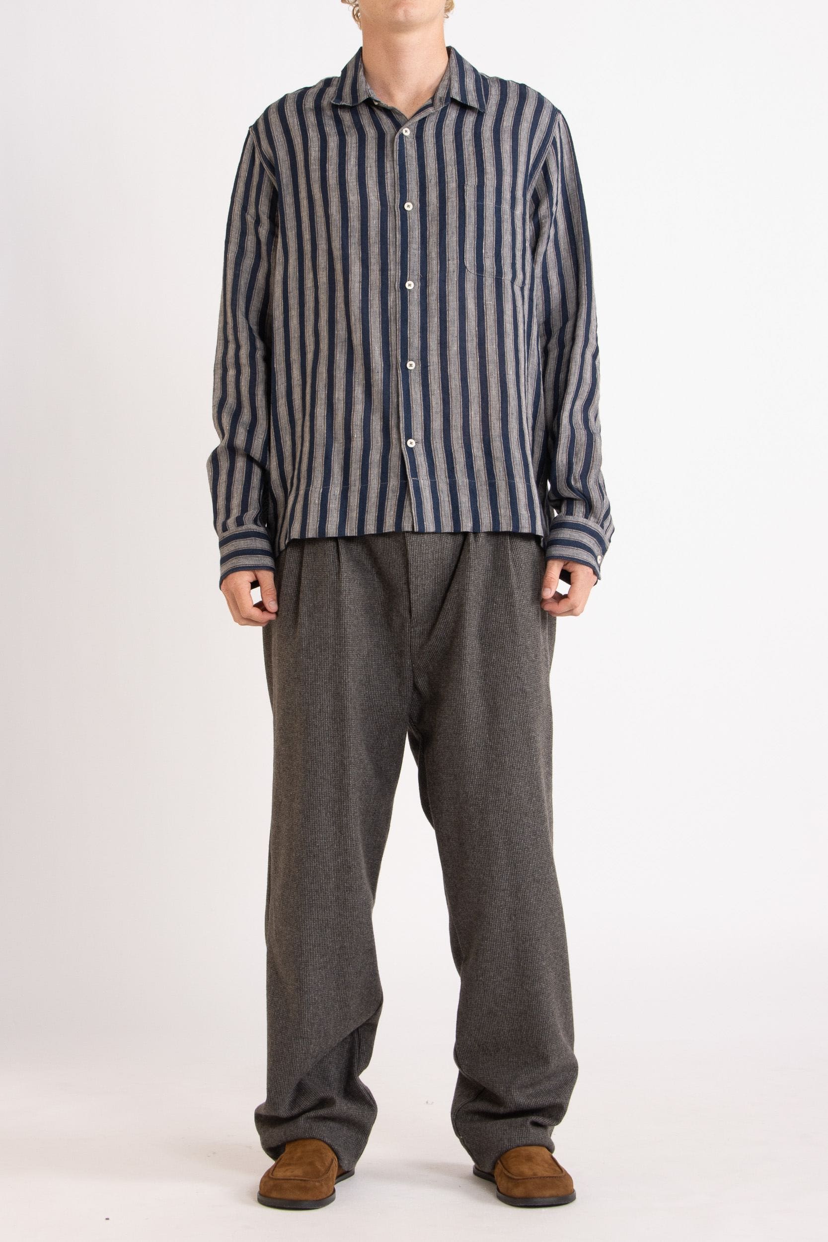 Kale Linen Shirt