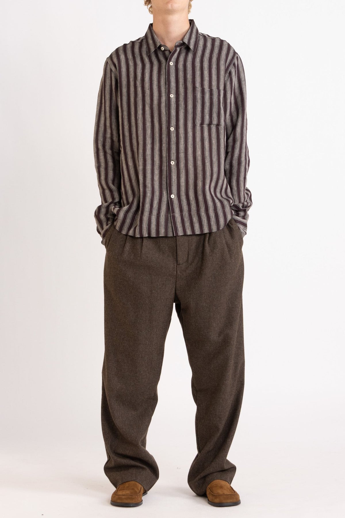 Kale Linen Shirt