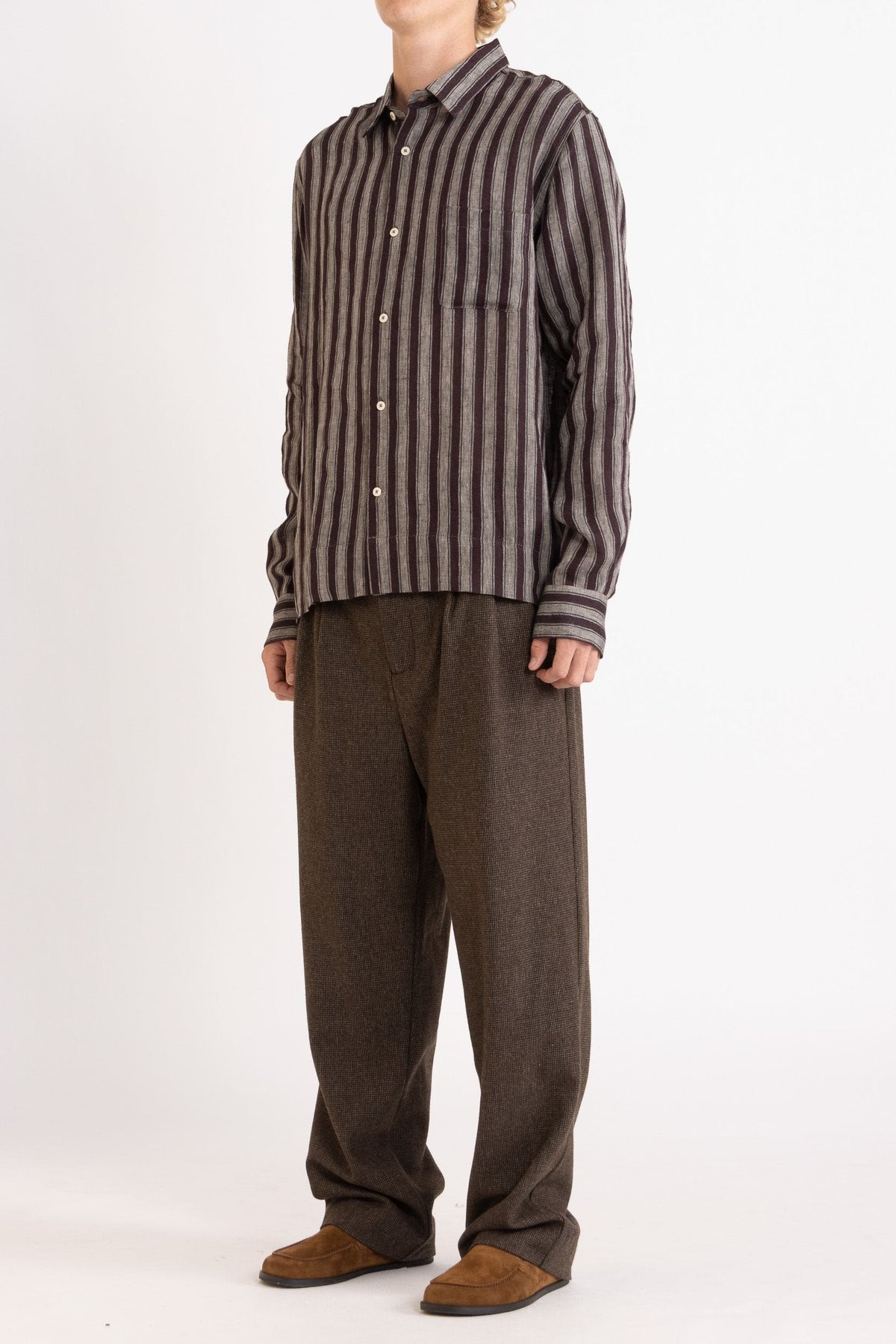 Kale Linen Shirt