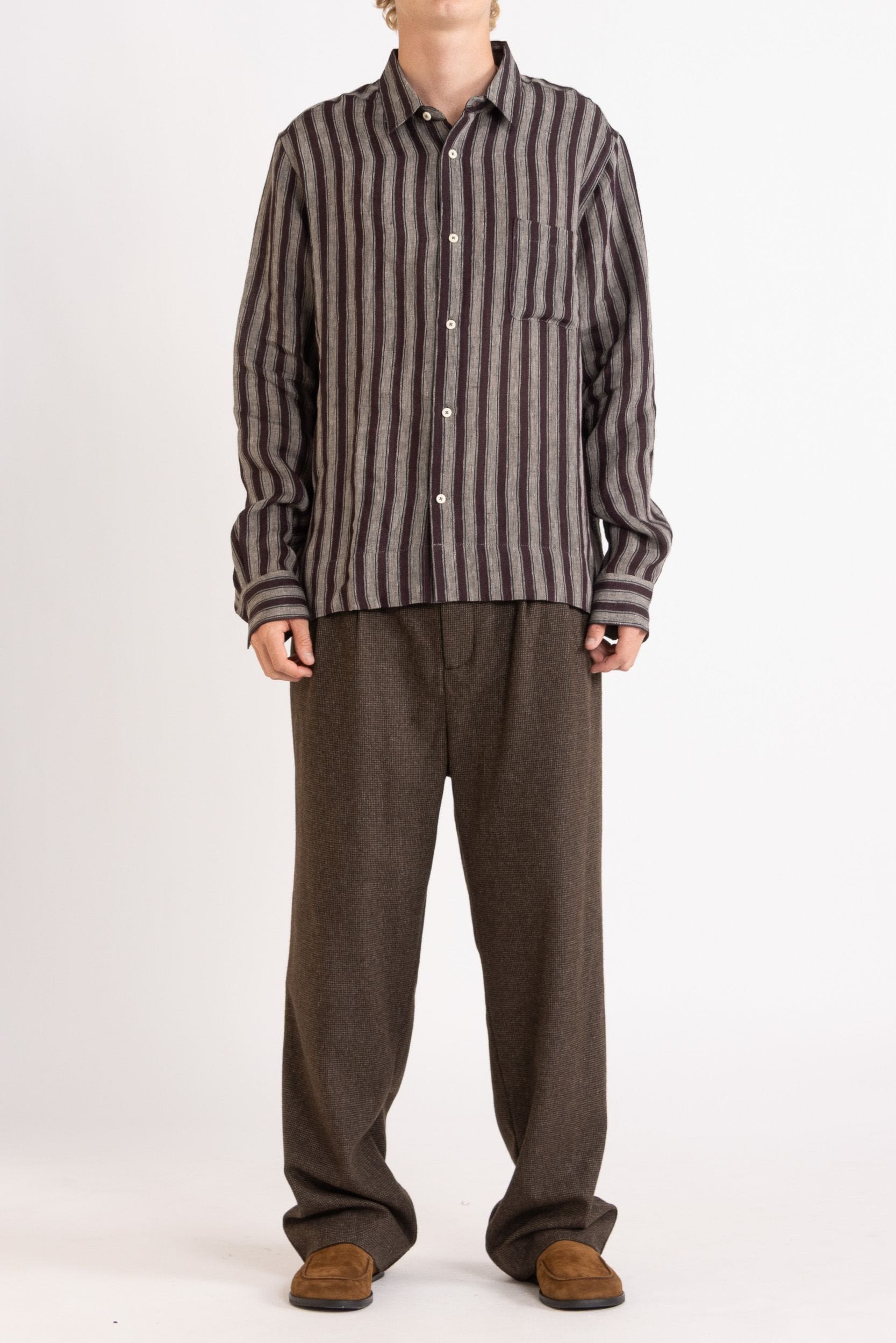Kale Linen Shirt