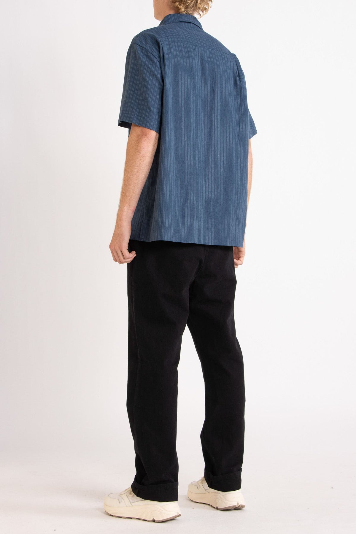 Late Nights Hemp Cotton Short Sleeve Shirt