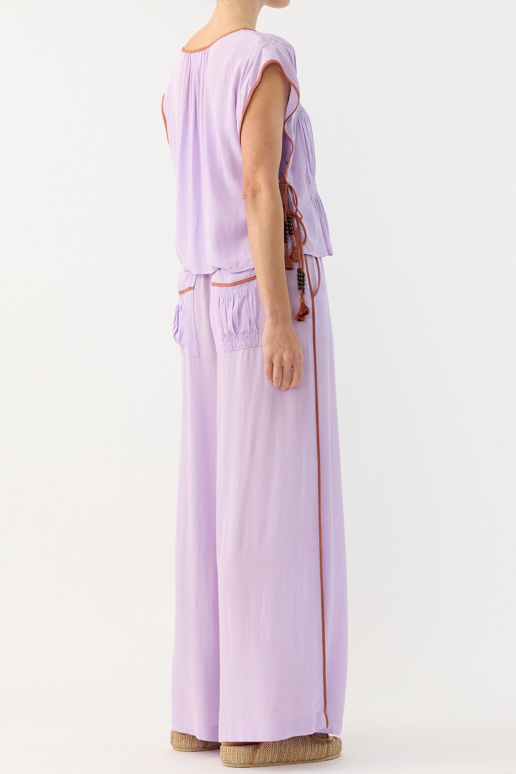 Marigold Gathered Top