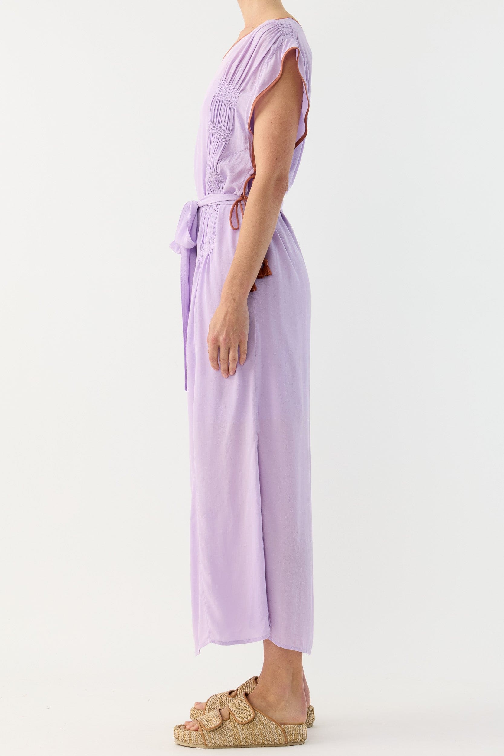 Marigold Gathered Long Tunic