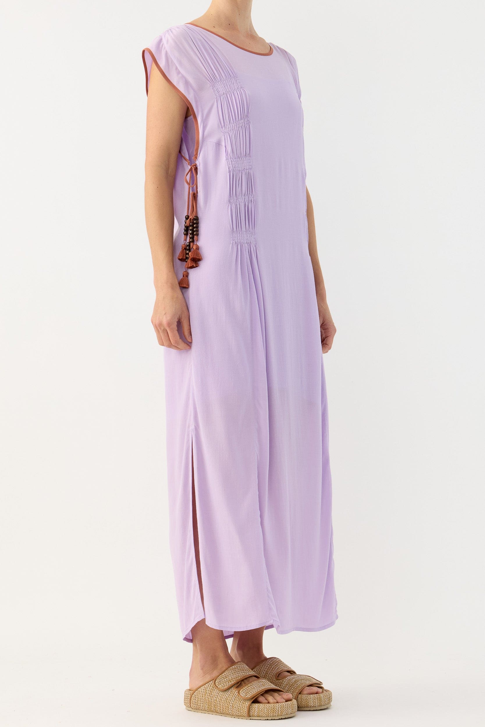 Marigold Gathered Long Tunic