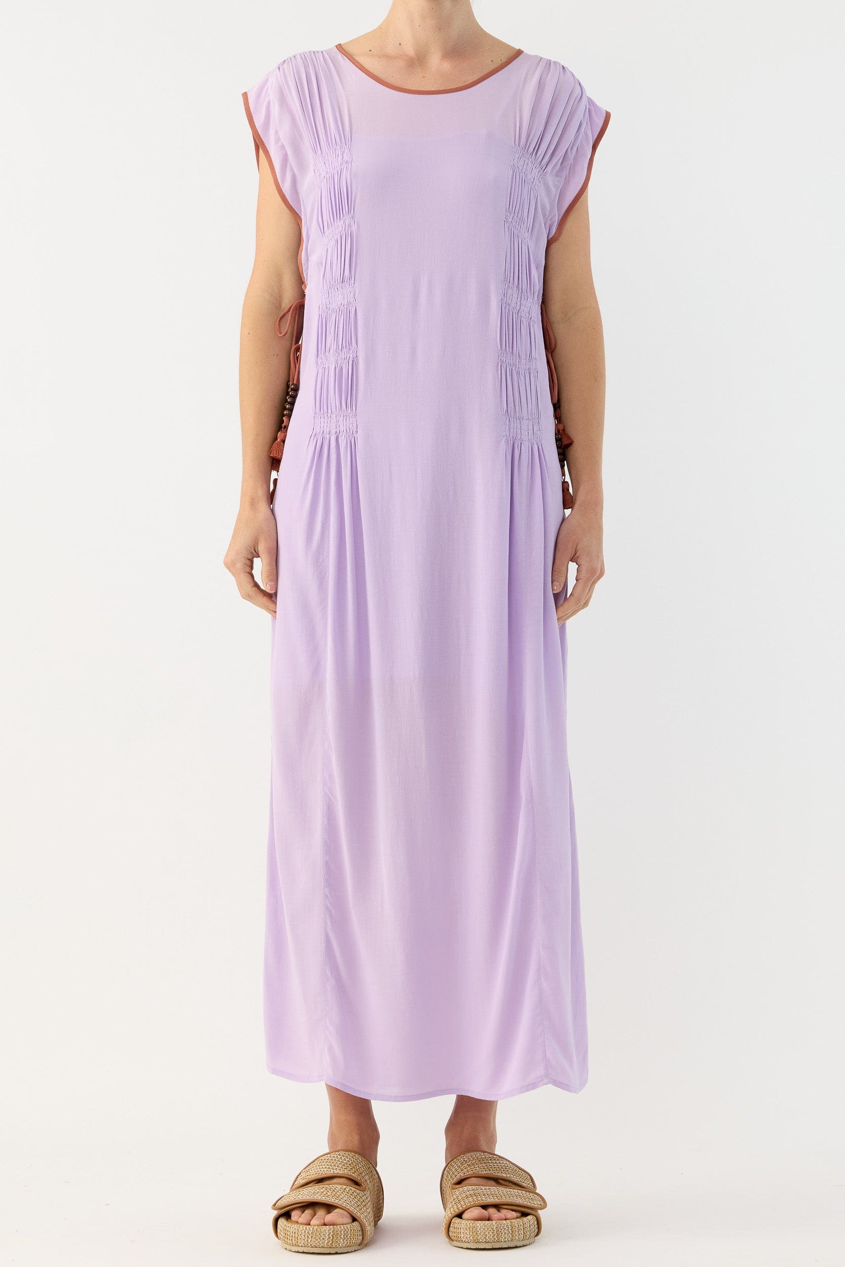 Marigold Gathered Long Tunic