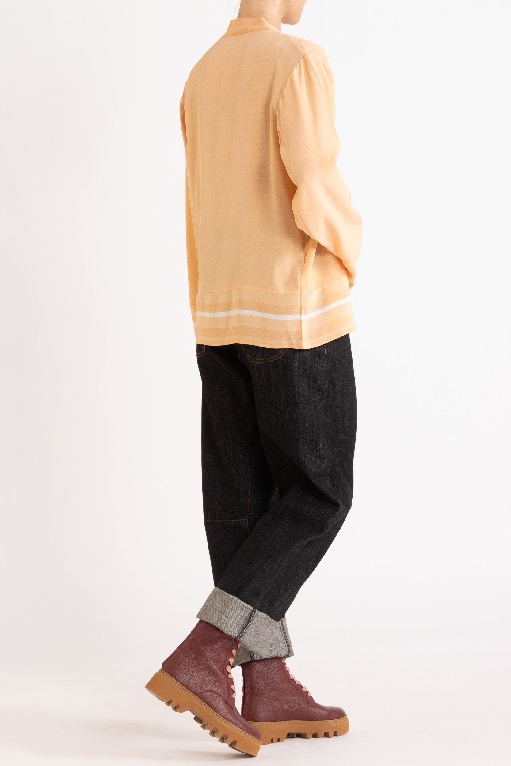 Lilia Silk Crepe de Chine Jacket