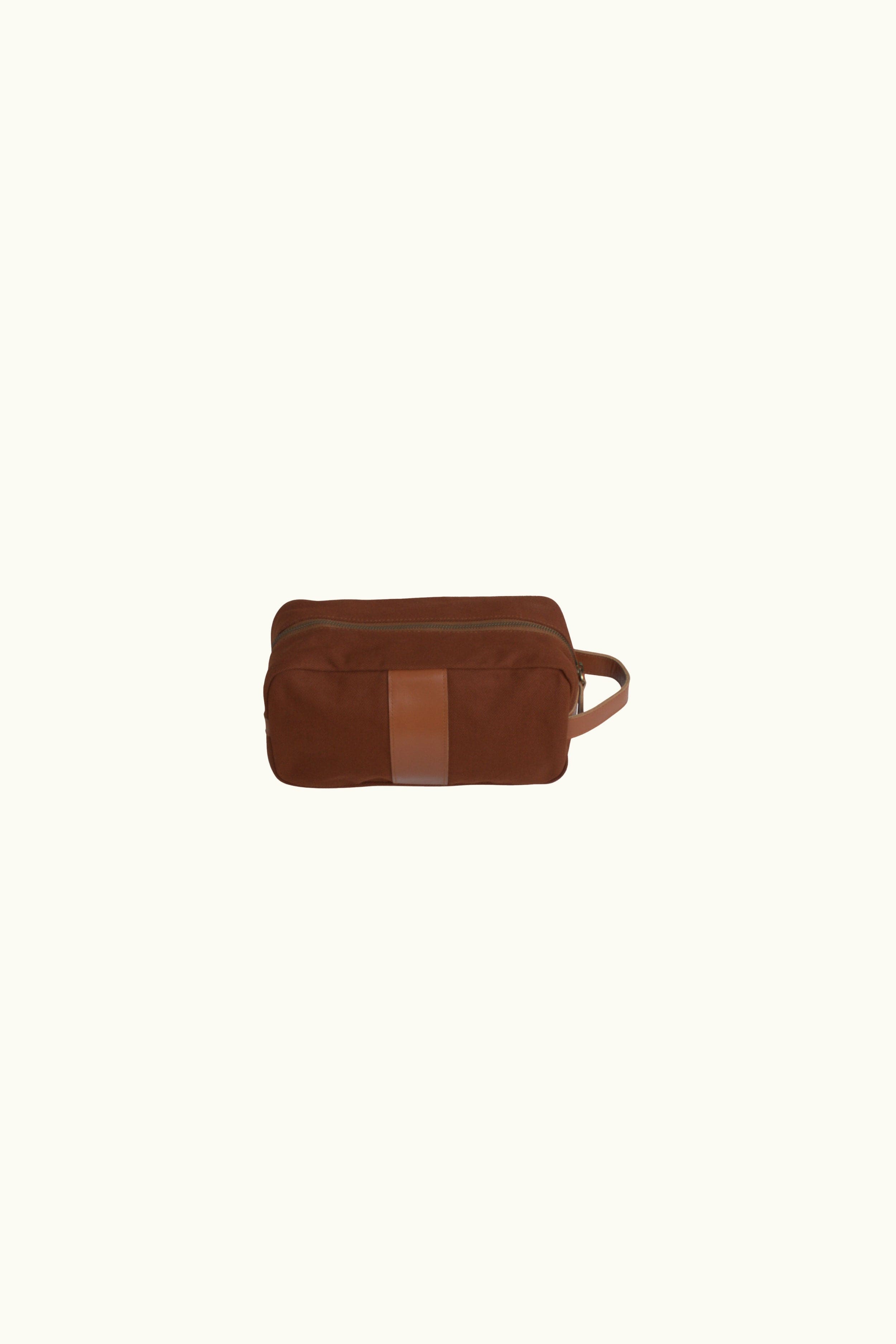 Hunter Canvas & Leather Toiletries Bag
