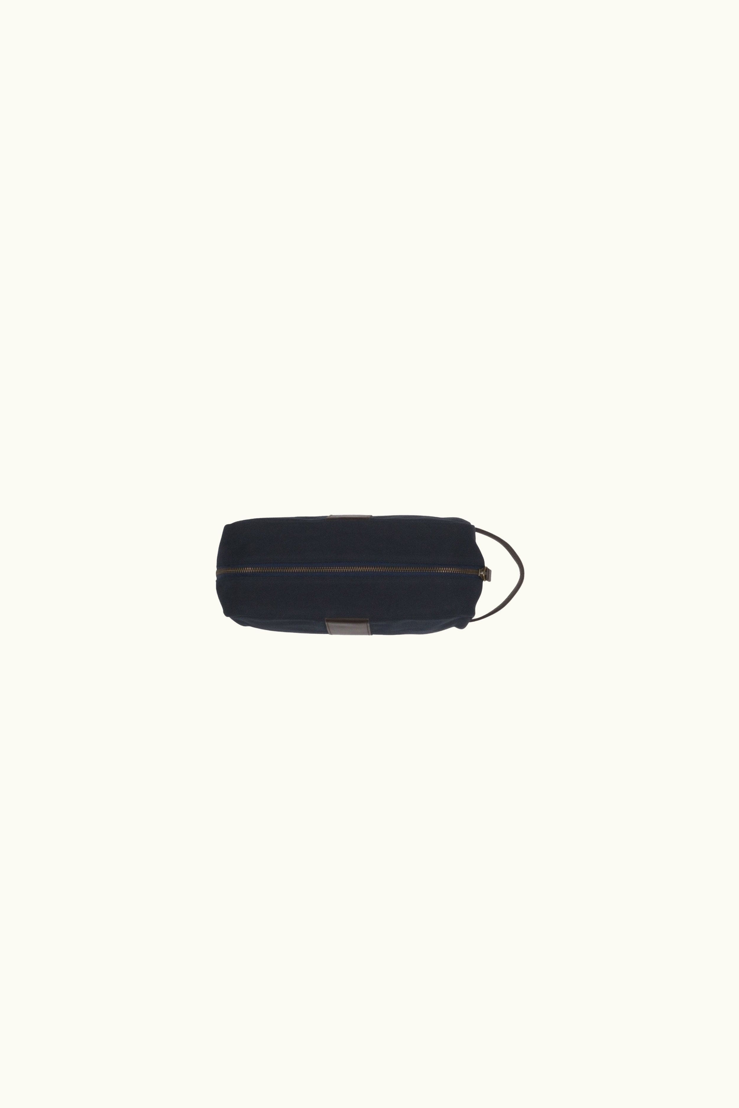 Hunter Canvas & Leather Toiletries Bag