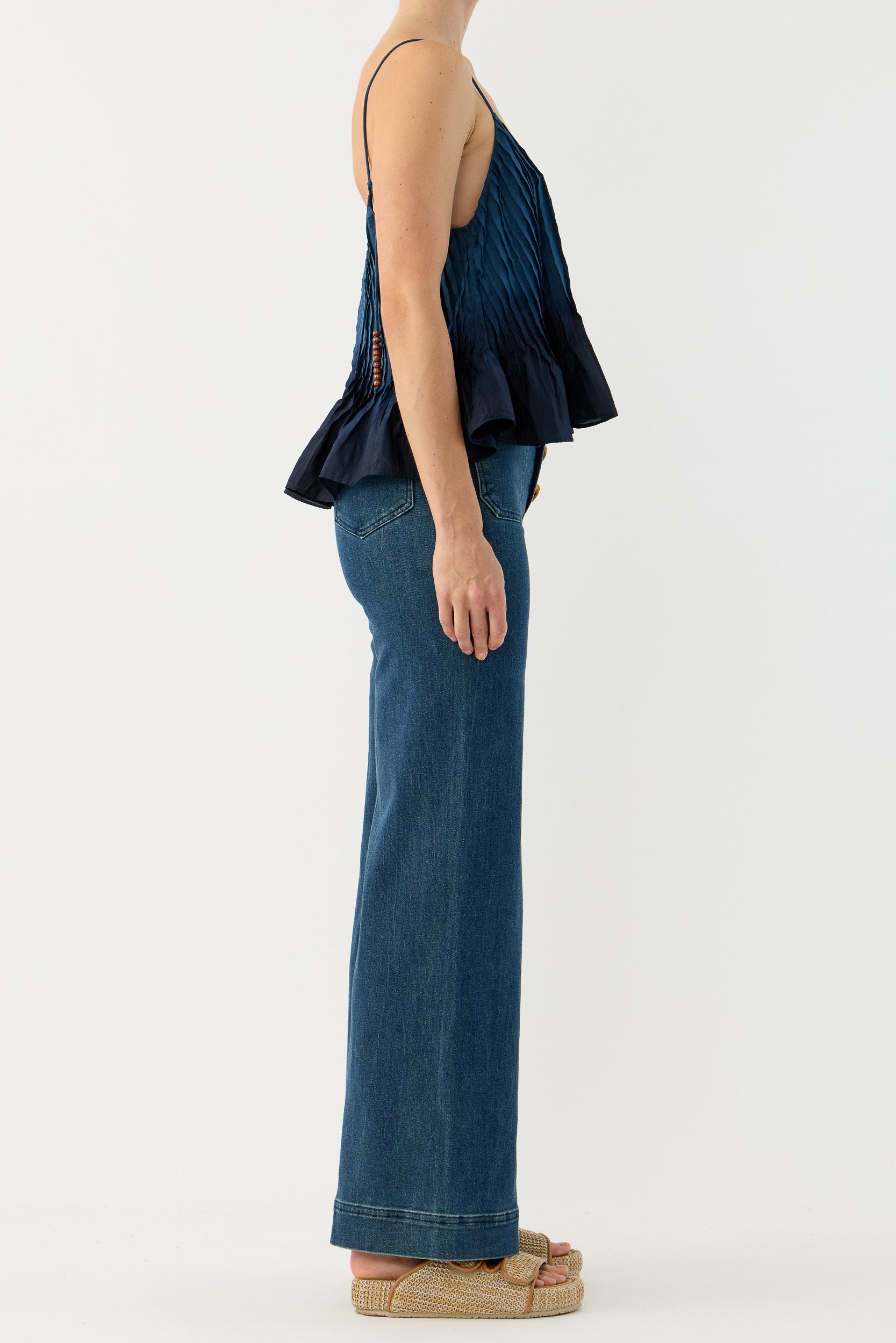 Ottavia Silk Dip-Dye Cami