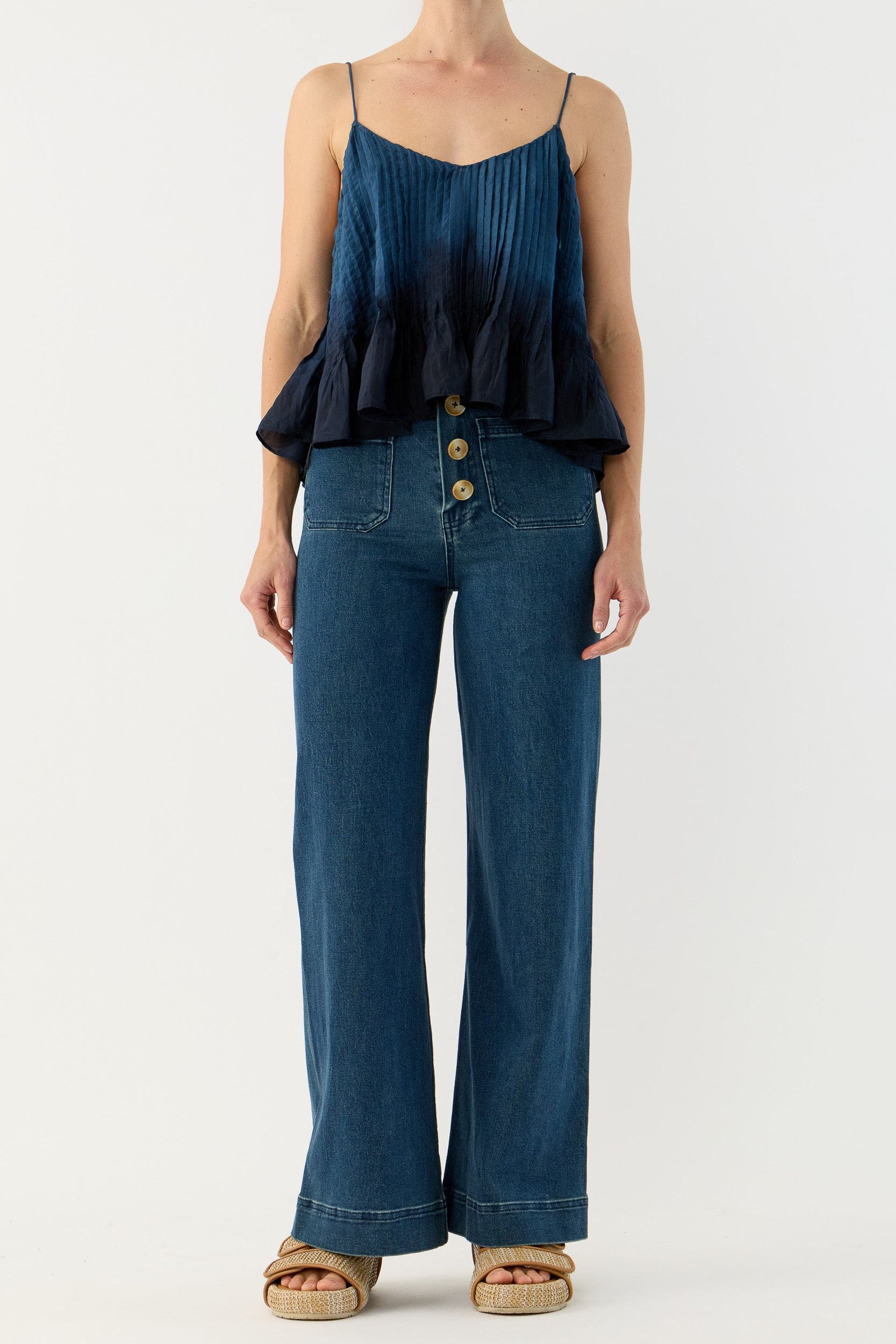 Ottavia Silk Dip-Dye Cami