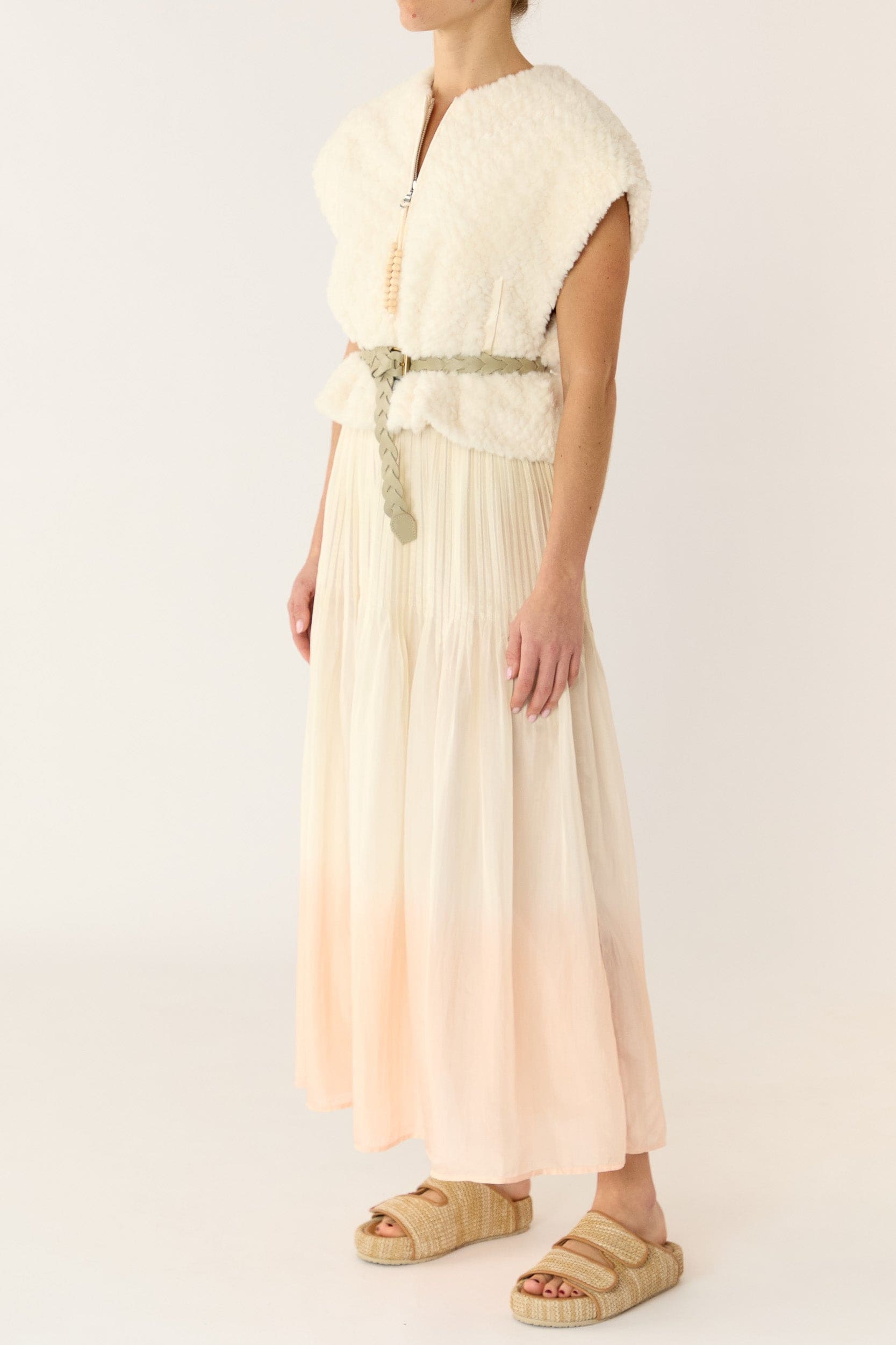 Lara Woven Leather Belt