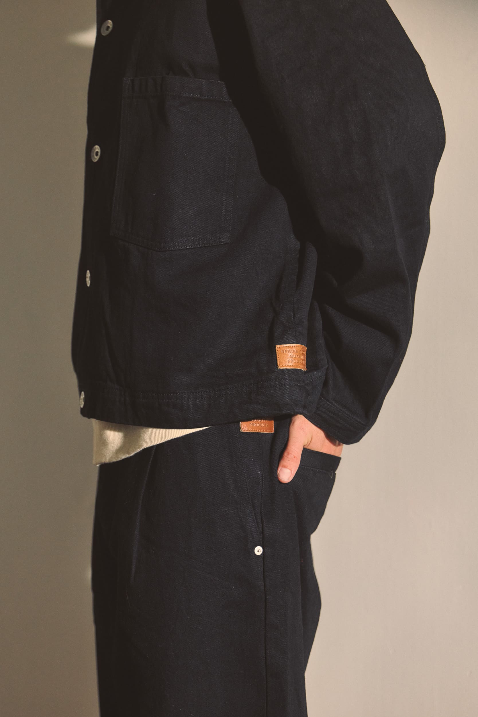 Repare Goods 038 Pleated Denim Pant
