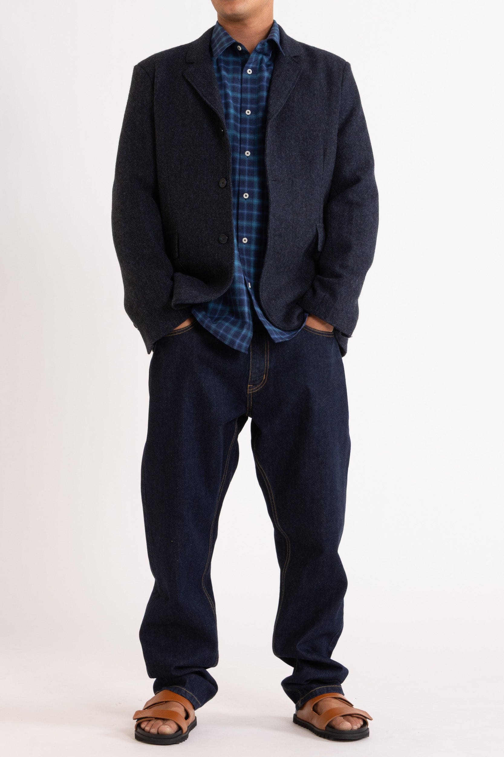 Flynn Check Cotton Shirt